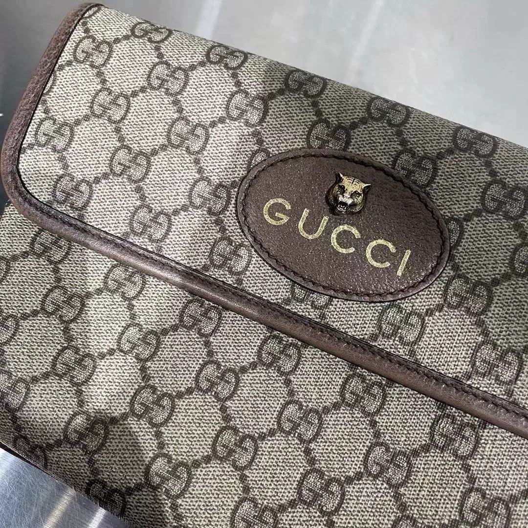 Gucci Gucci Tiger Shoulder Bag OS Women Size ONE SIZE - 4 Thumbnail