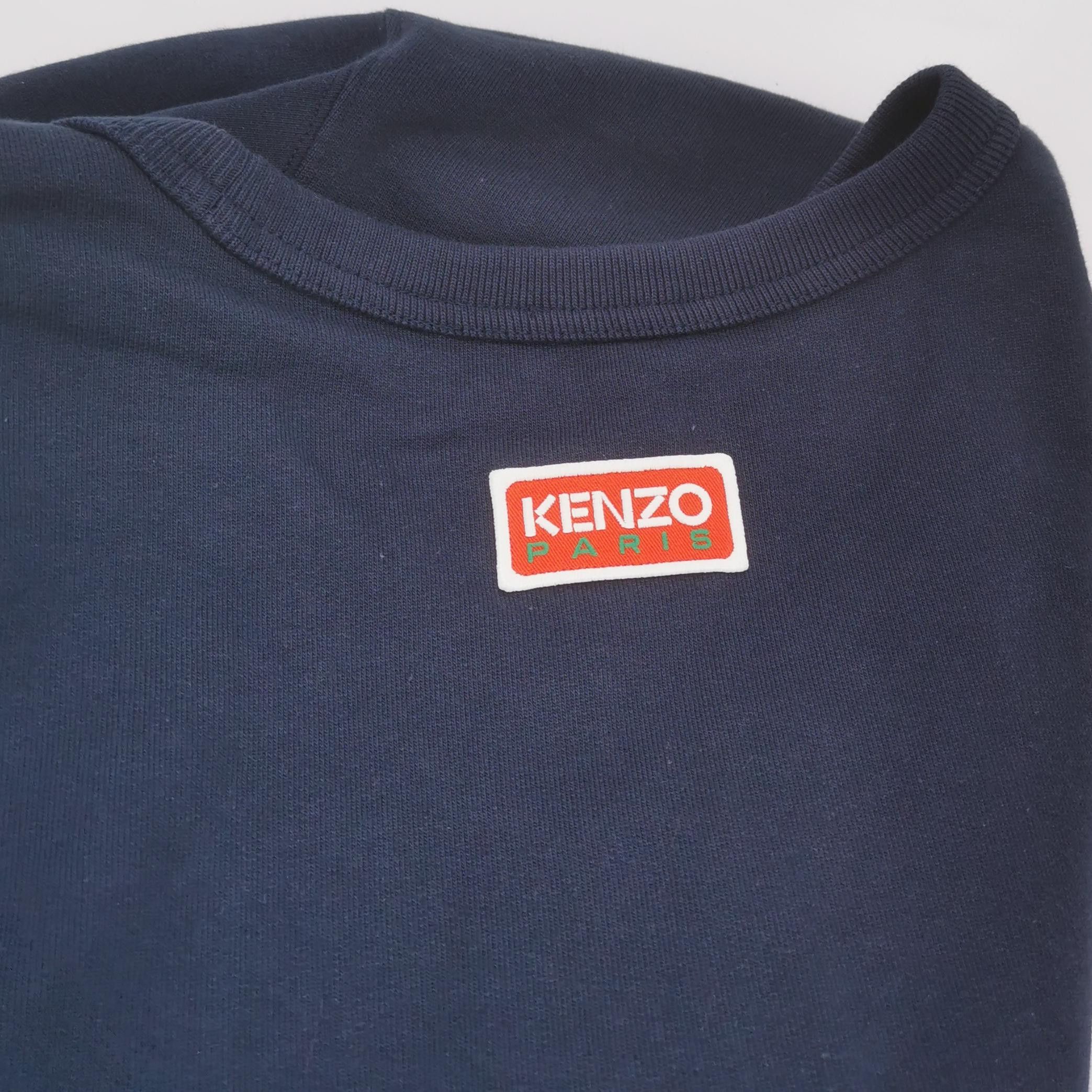 Kenzo Kenzo Tiger Head Logo Sweatshirt XL Size US XL / EU 56 / 4 - 5 Thumbnail