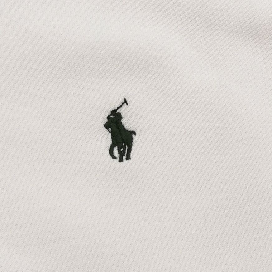 Polo Ralph Lauren Polo Ralph Lauren Cream Collared Sweatshirt XS Size US XS / EU 42 / 0 - 4 Thumbnail
