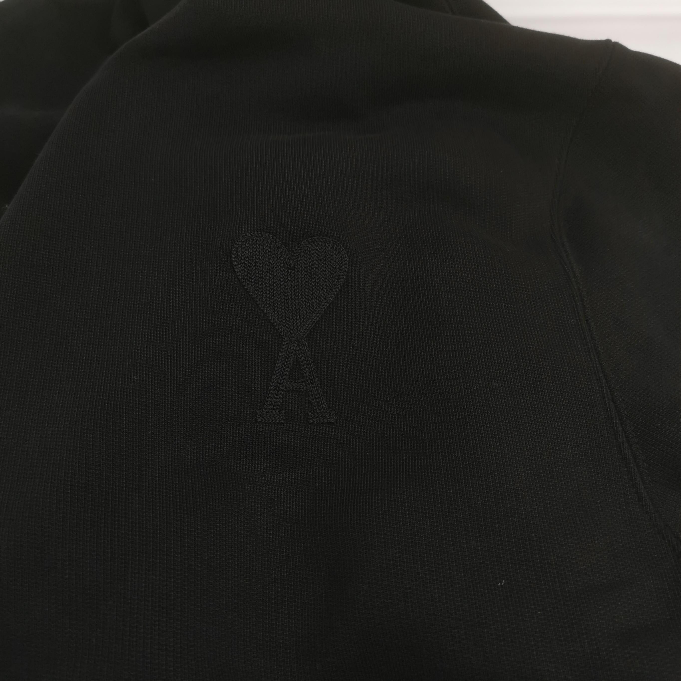AMI AMI Tonal Logo Cotton Hoodie M Size US M / EU 48-50 / 2 - 4 Thumbnail