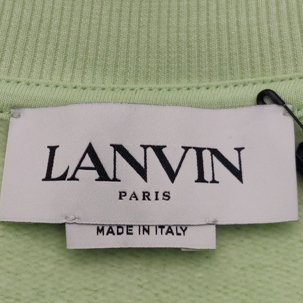 Lanvin Lanvin Embroidered Logo Sweatshirt Size M Size US M / EU 48-50 / 2 - 6 Thumbnail