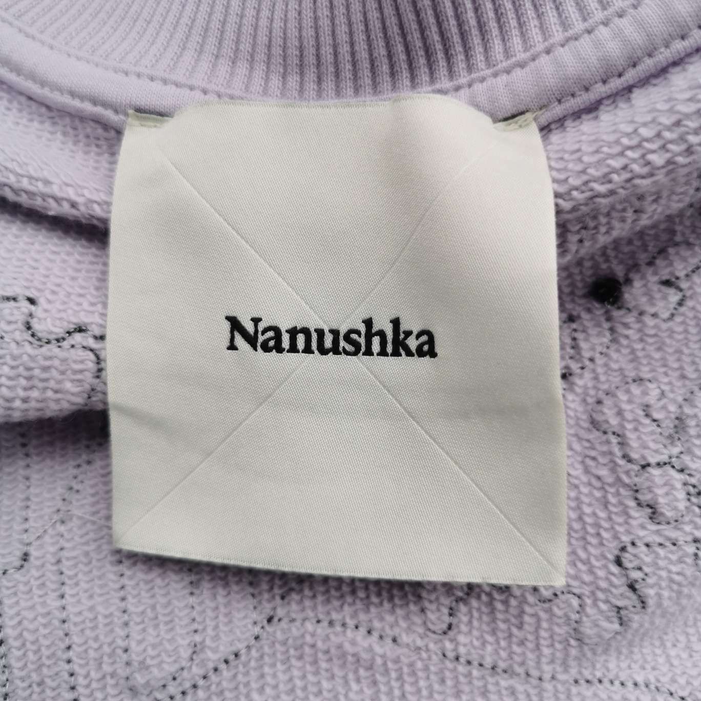 Nanushka Nanushka Rope Embroidered Graphic Sweatshirt L Size US L / EU 52-54 / 3 - 7 Thumbnail