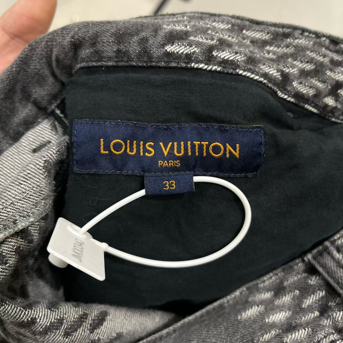 Louis Vuitton Louis Vuitton Collab Black Denim Jeans 32 Men Size US 32 / EU 48 - 8 Thumbnail