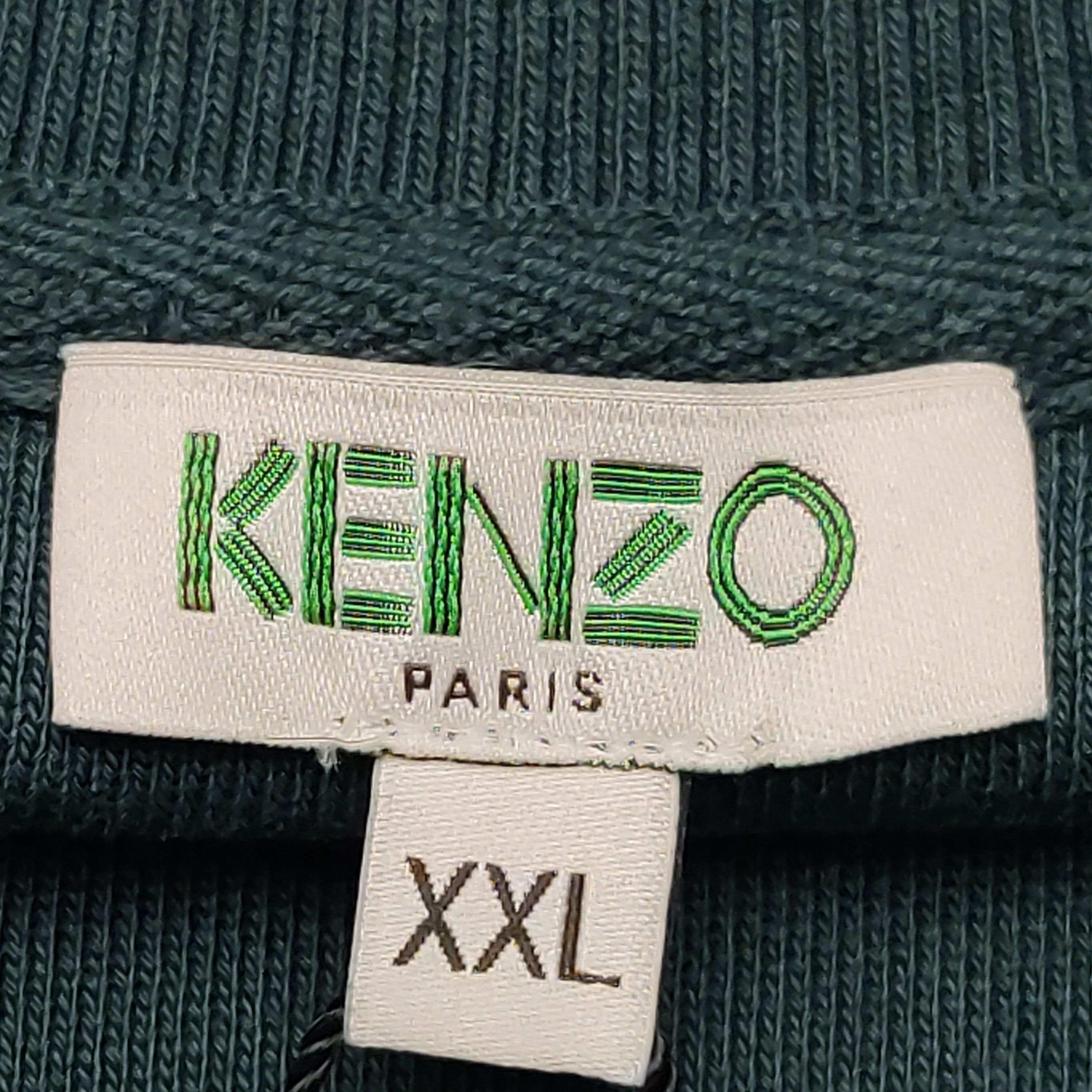 Kenzo Kenzo Tiger Embroidered Crewneck Sweatshirt XXL Size US XXL / EU 58 / 5 - 6 Thumbnail