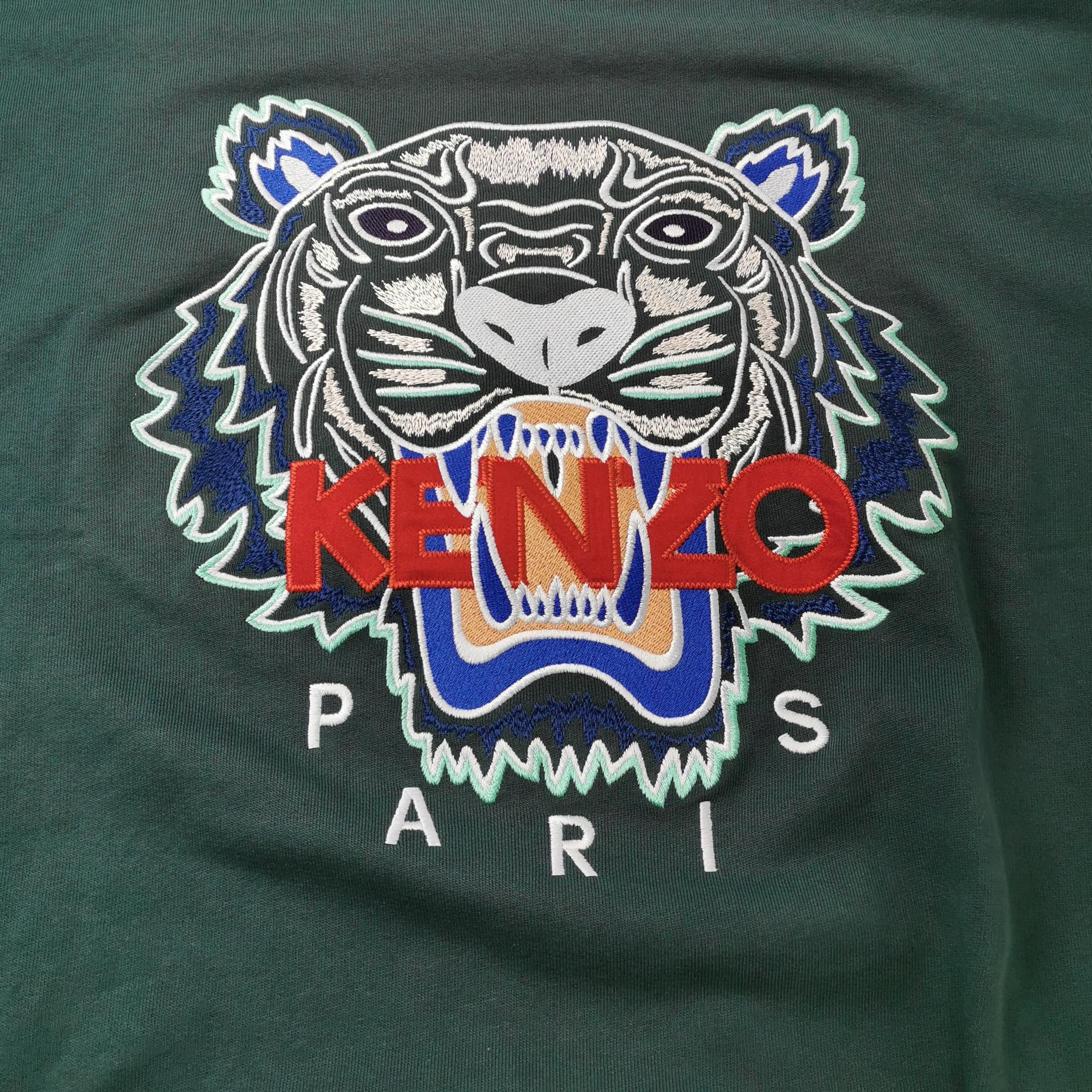 Kenzo Kenzo Tiger Embroidered Crewneck Sweatshirt XXL Size US XXL / EU 58 / 5 - 4 Thumbnail