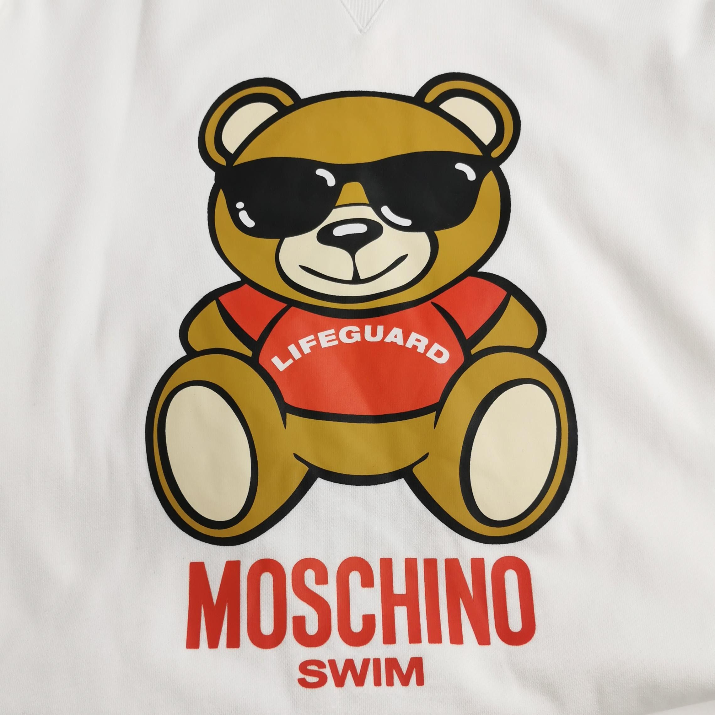 Moschino Moschino Lifeguard Bear Sweatshirt Size M Size US M / EU 48-50 / 2 - 4 Thumbnail