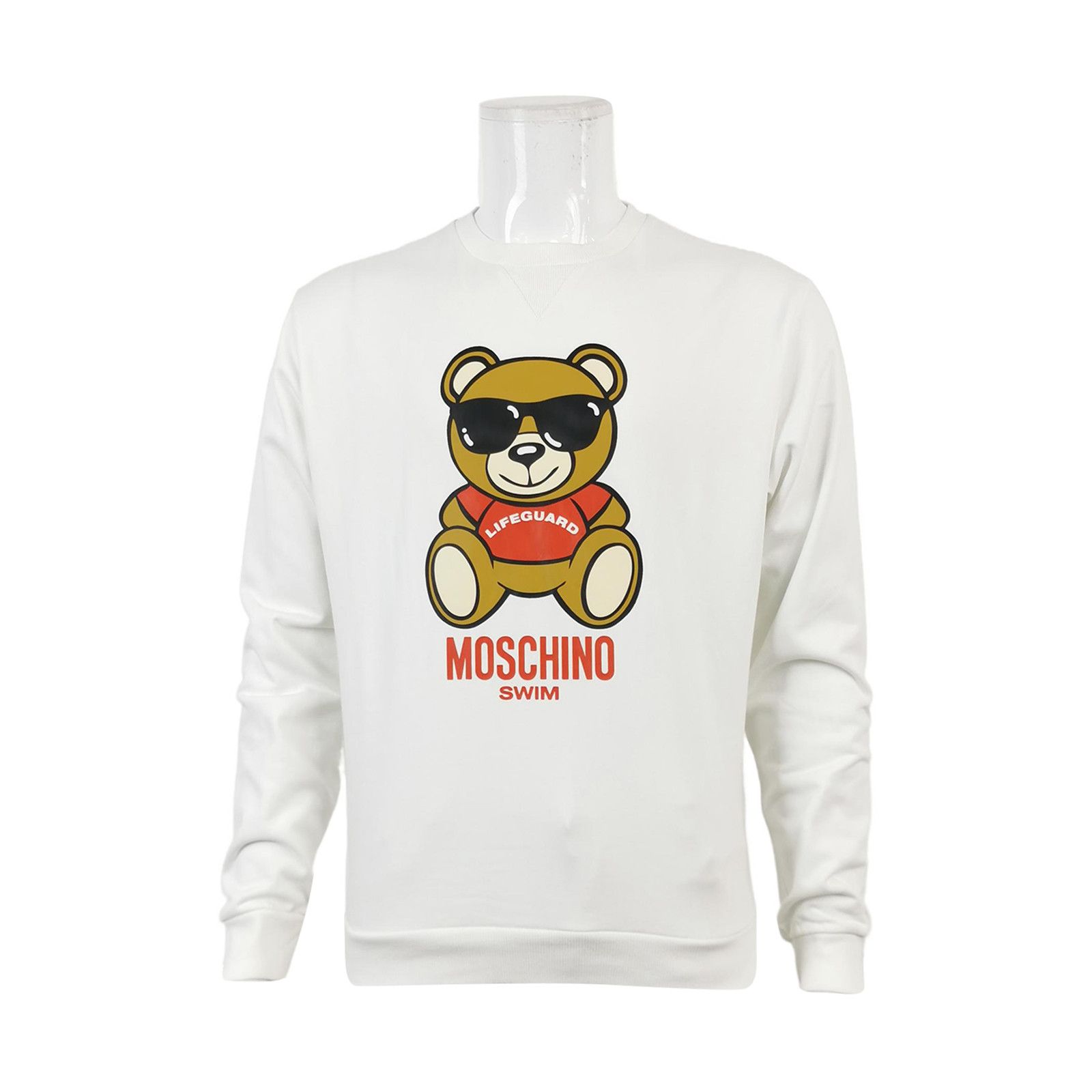 Moschino Moschino Lifeguard Bear Sweatshirt Size M Size US M / EU 48-50 / 2 - 2 Thumbnail