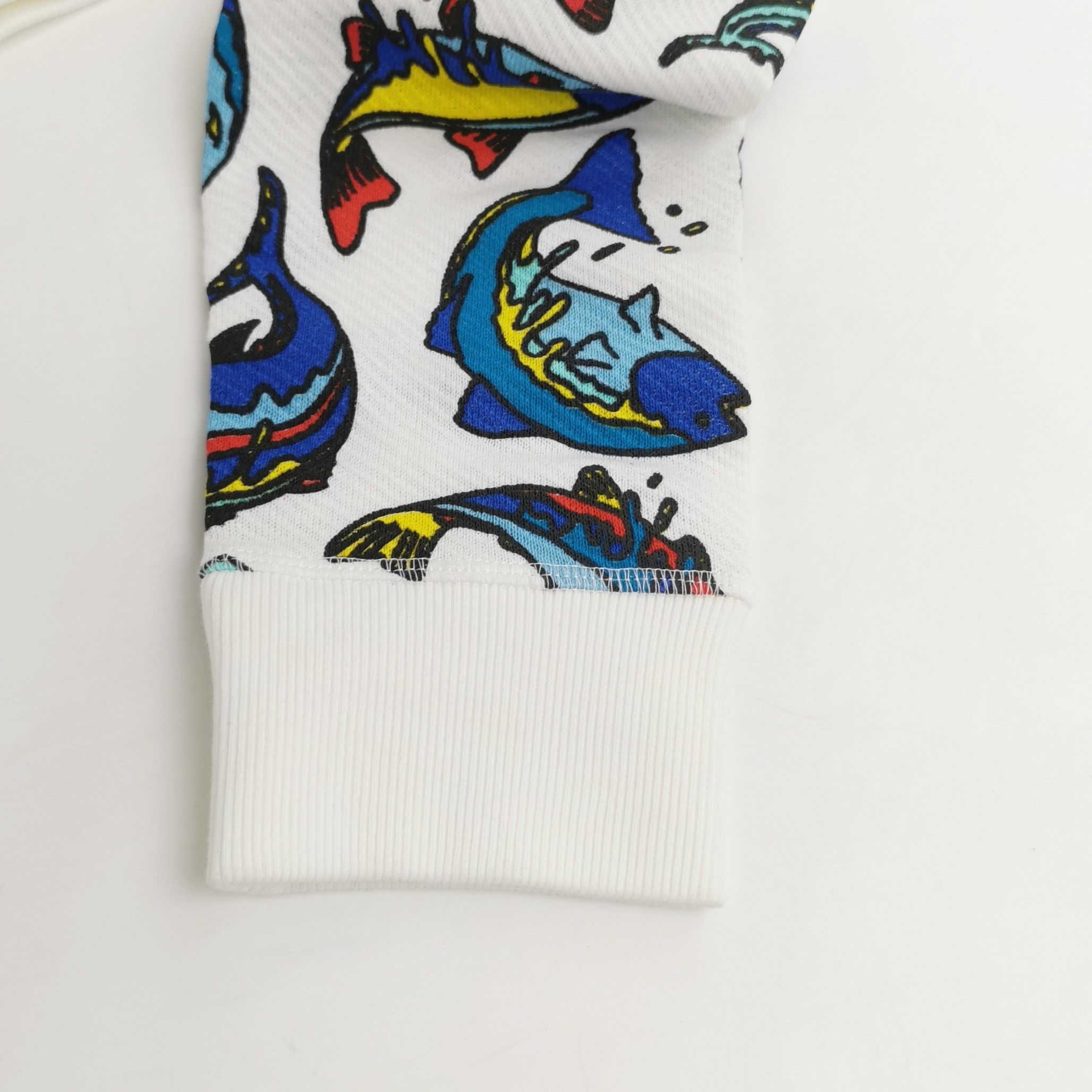 Kenzo Kenzo Fish Print Sweatshirt Size M Size US M / EU 48-50 / 2 - 4 Thumbnail