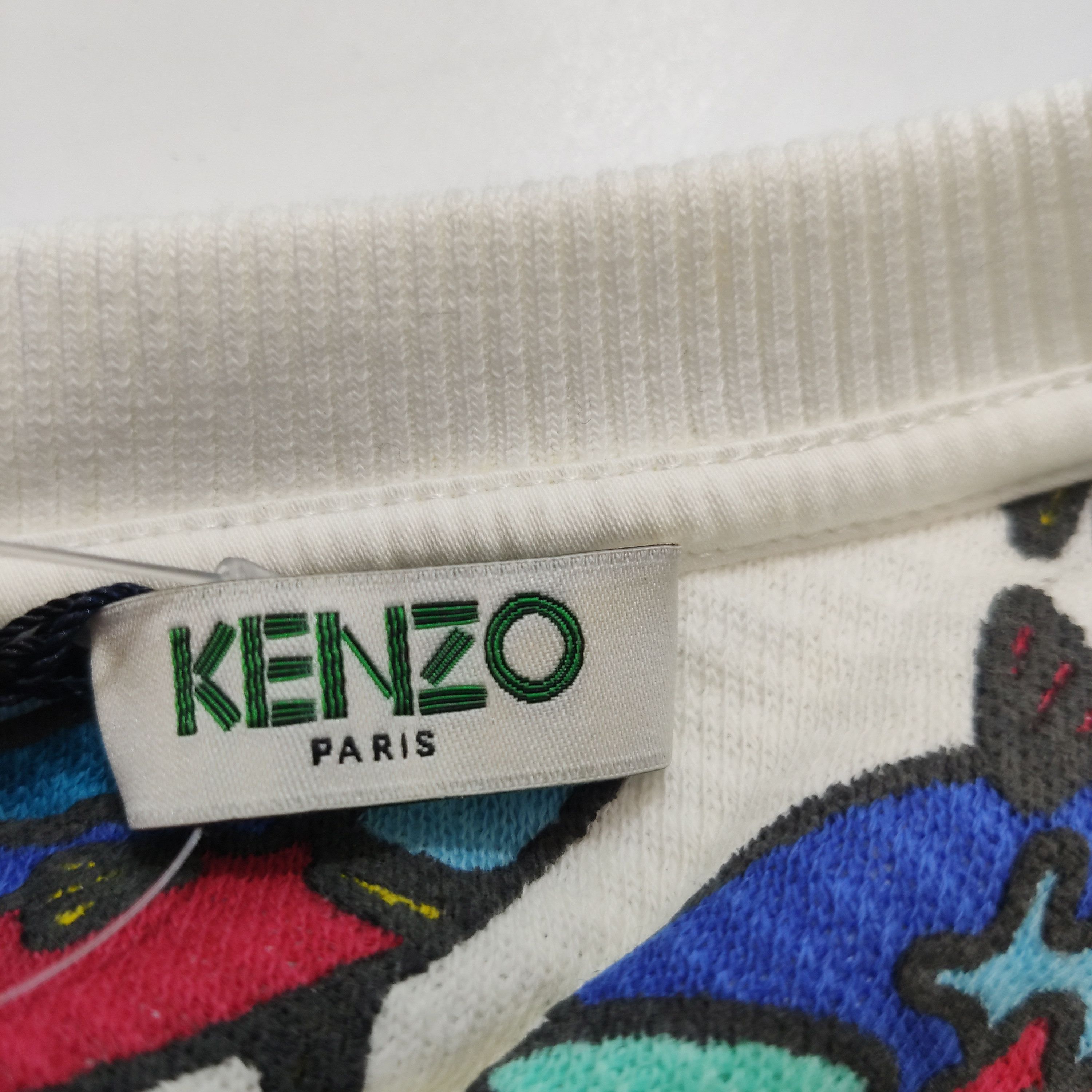 Kenzo Kenzo Fish Print Sweatshirt Size M Size US M / EU 48-50 / 2 - 7 Thumbnail
