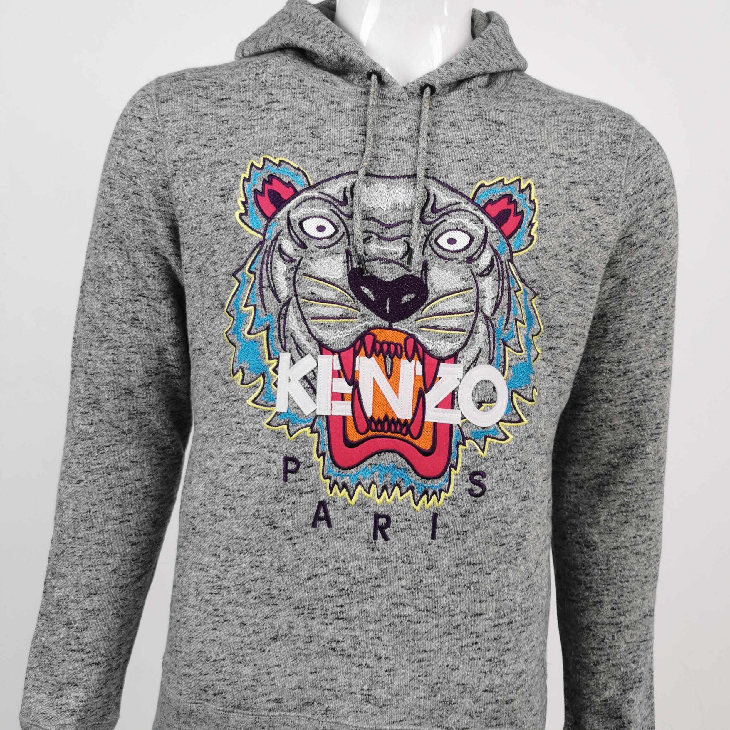 Kenzo Kenzo Tiger Embroidered Hoodie Size M Size US M / EU 48-50 / 2 - 4 Thumbnail