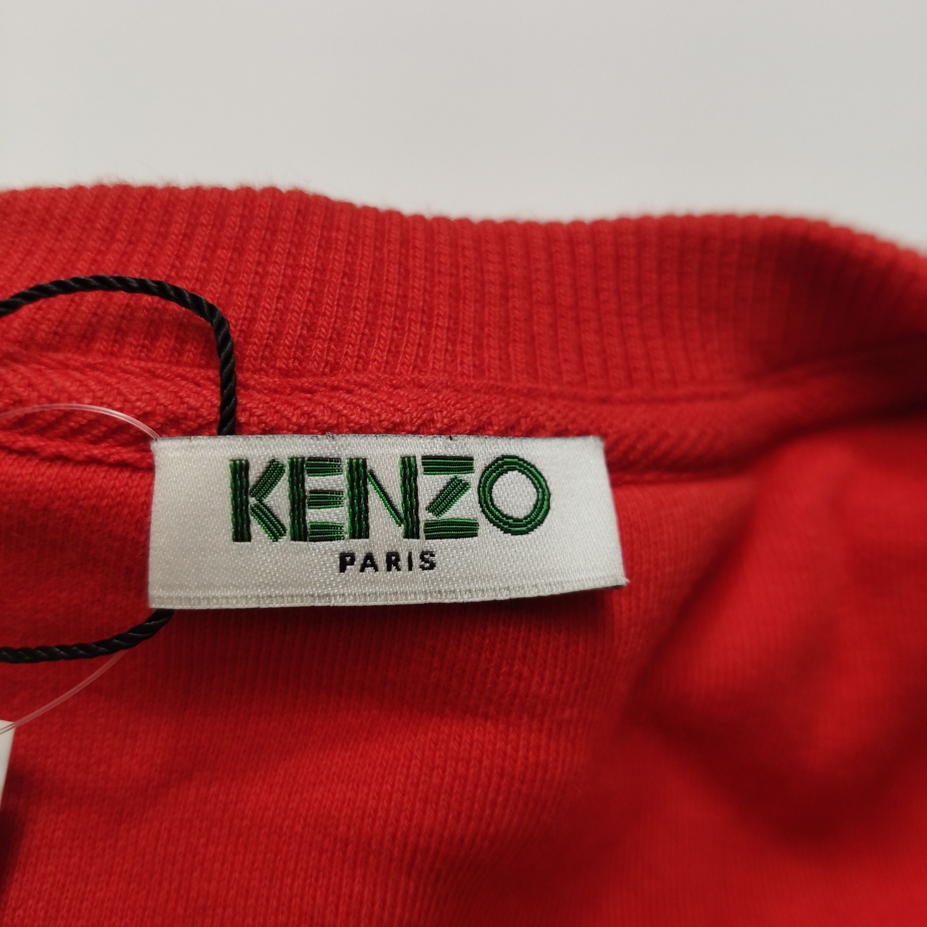 Kenzo Kenzo Tiger Logo Crewneck Sweatshirt Size L Size US L / EU 52-54 / 3 - 7 Thumbnail