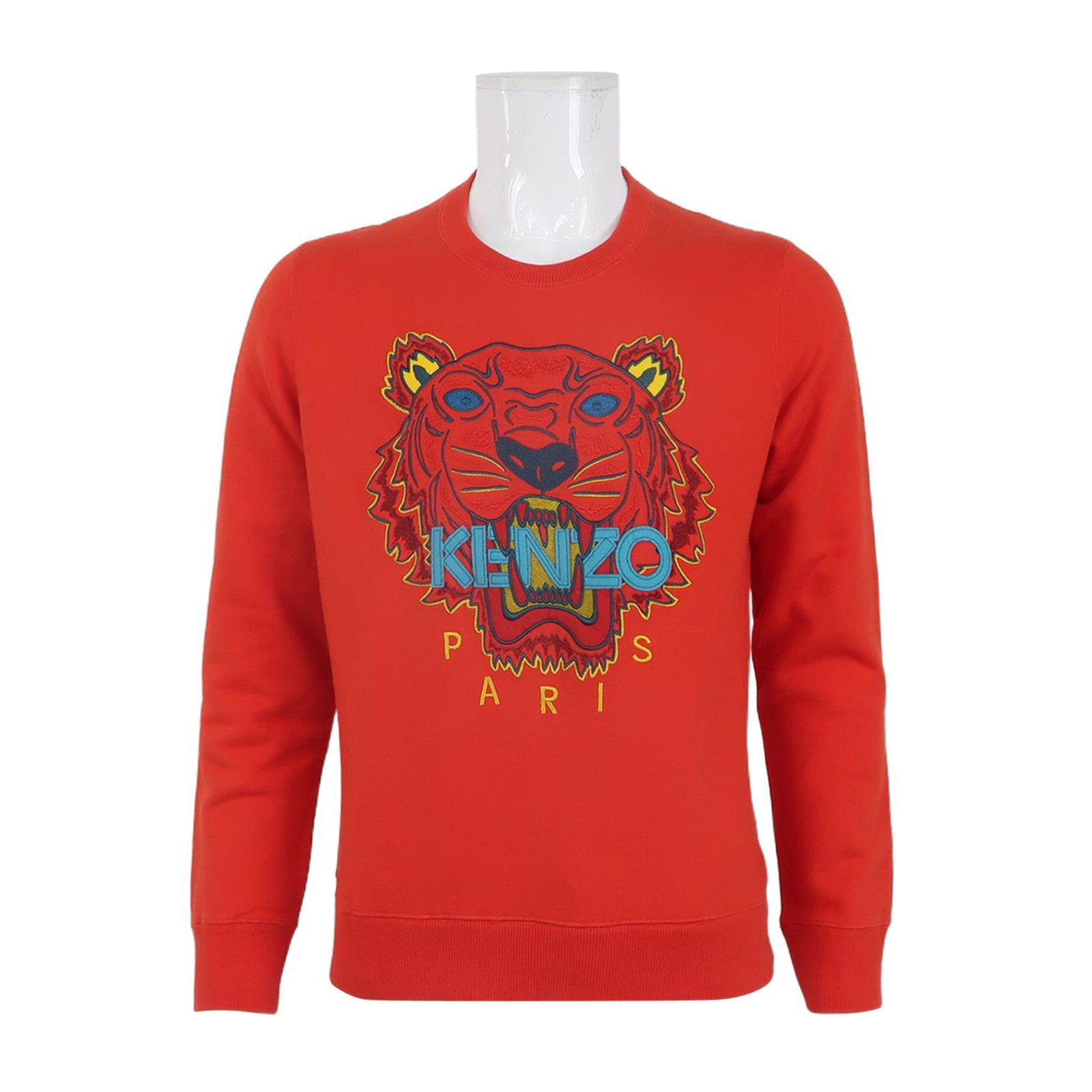 Kenzo Kenzo Tiger Logo Crewneck Sweatshirt Size L Size US L / EU 52-54 / 3 - 2 Thumbnail