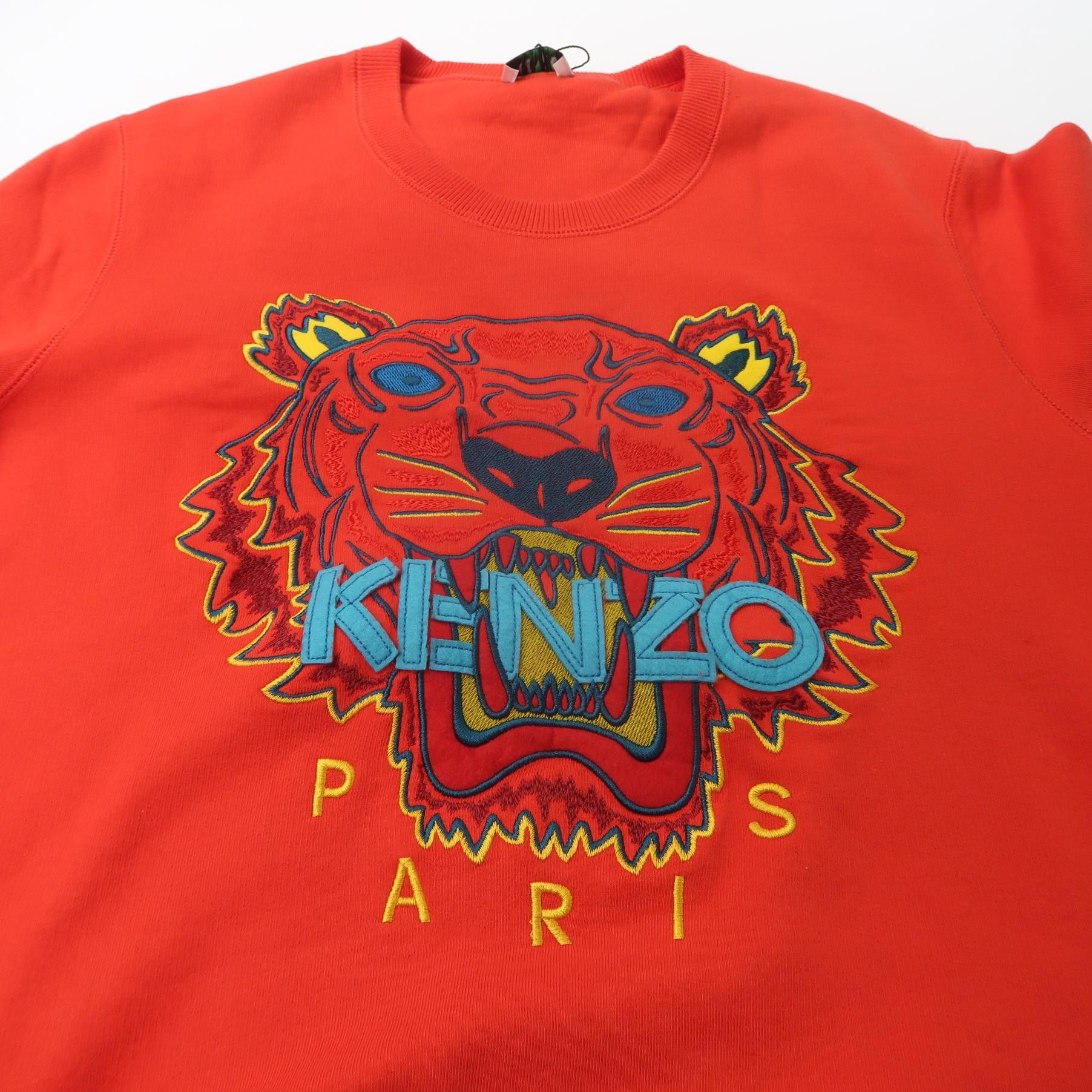 Kenzo Kenzo Tiger Logo Crewneck Sweatshirt Size L Size US L / EU 52-54 / 3 - 4 Thumbnail