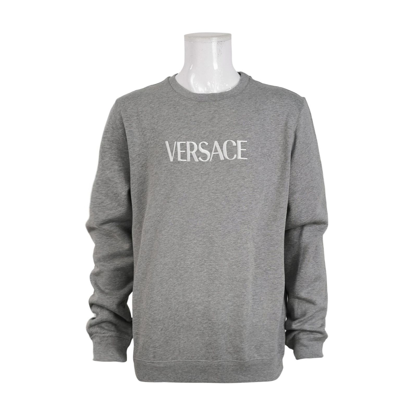 Versace Versace Embroidered Logo Cotton Sweatshirt XL Size US XL / EU 56 / 4 - 2 Thumbnail