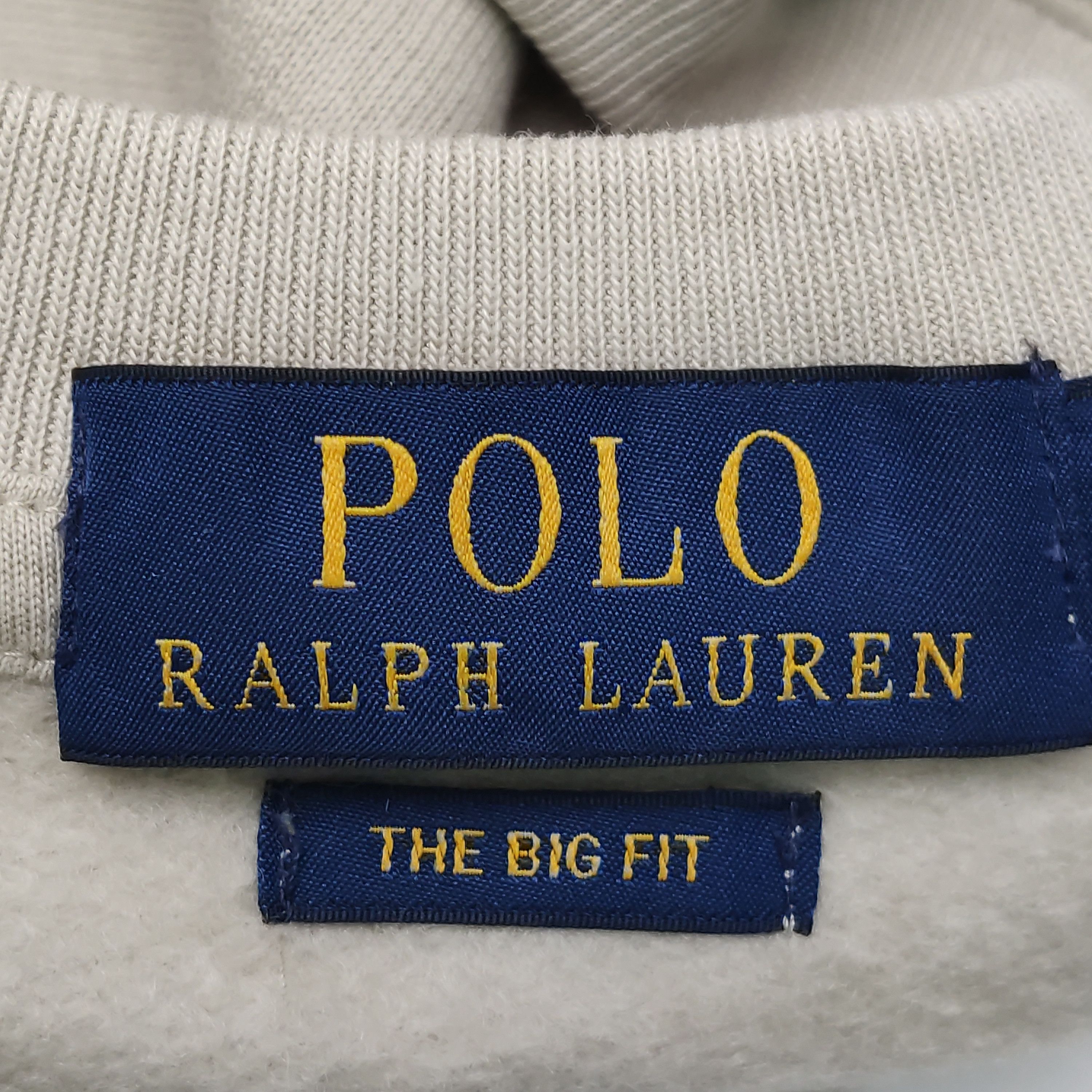 Polo Ralph Lauren Polo Ralph Lauren Beige Pony Logo Sweatshirt US XXS Size US XXS / EU 40 - 8 Thumbnail