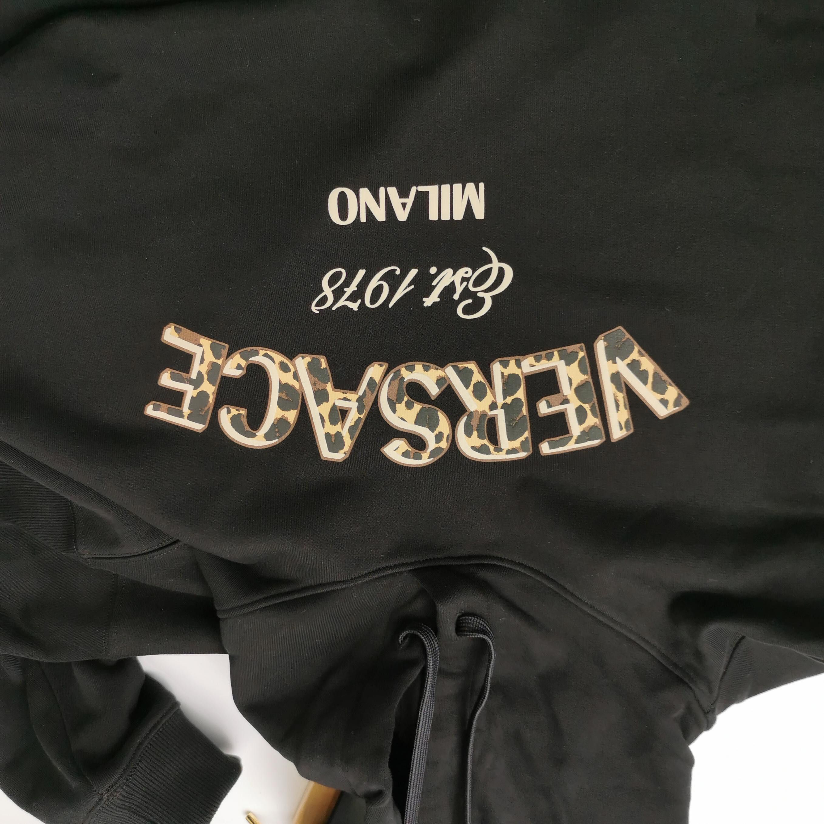 Versace Versace Leopard Logo Hoodie S Size US S / EU 44-46 / 1 - 4 Thumbnail