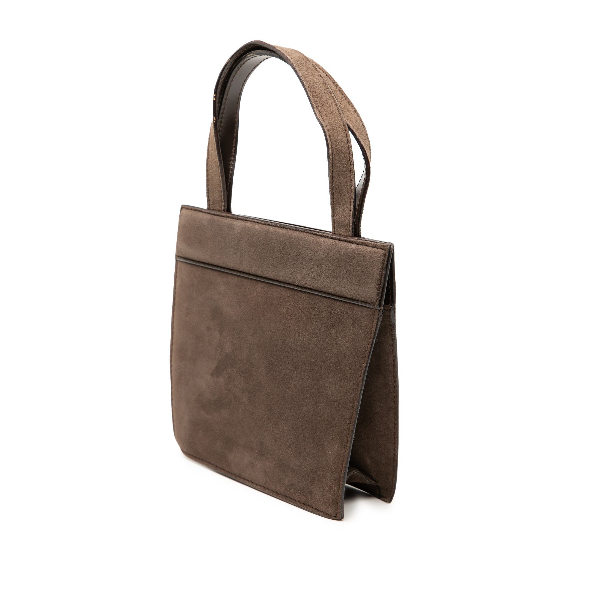 Gucci Suede Square G Handbag Size ONE SIZE - 2 Thumbnail