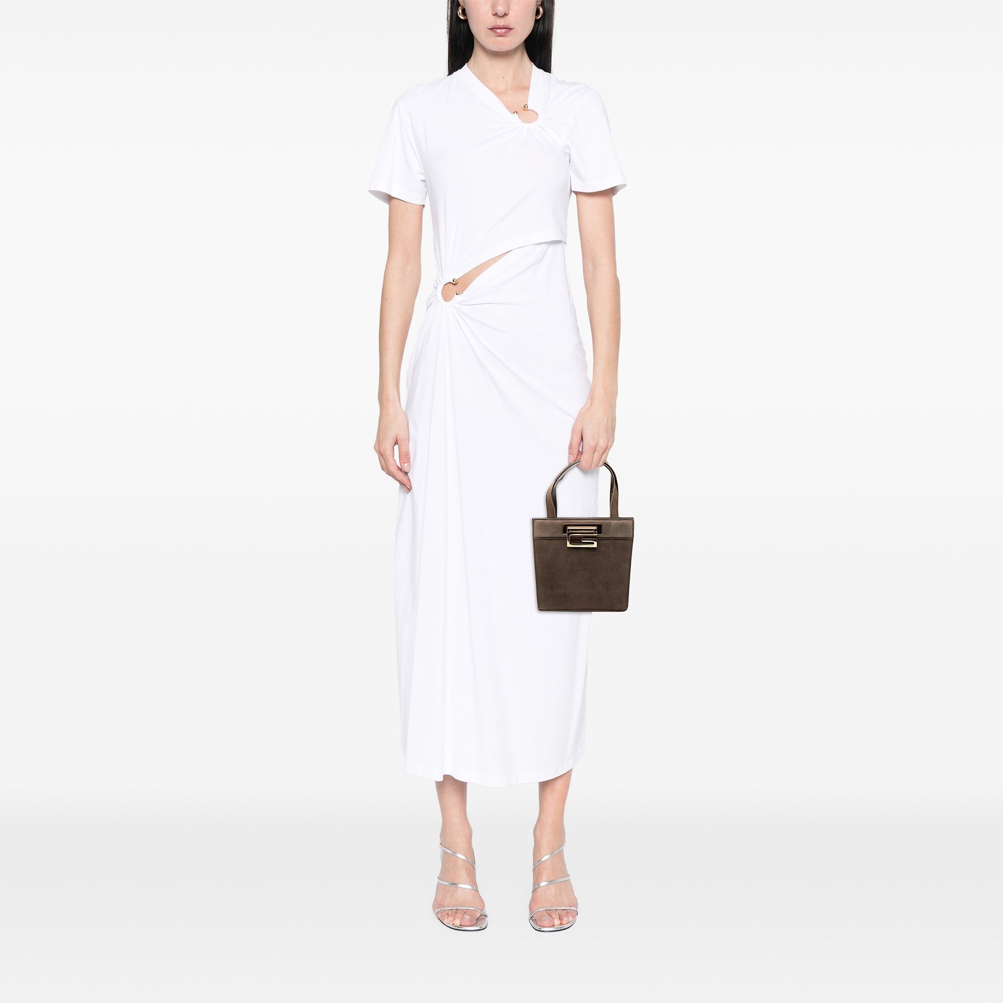Gucci Suede Square G Handbag Size ONE SIZE - 7 Thumbnail