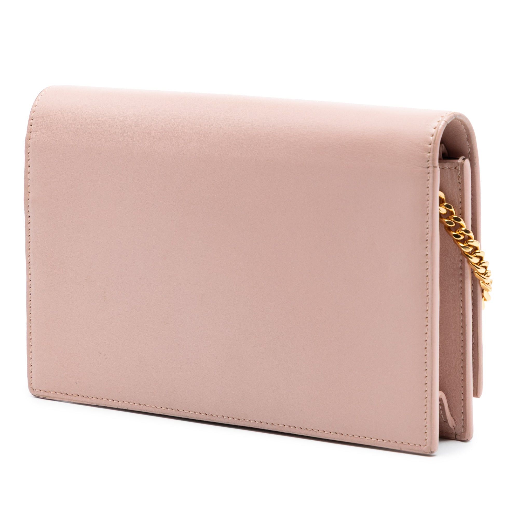 Saint Laurent Paris Smooth Calfskin Monogram Kate Tassel Wallet on Chain Size ONE SIZE - 2 Thumbnail