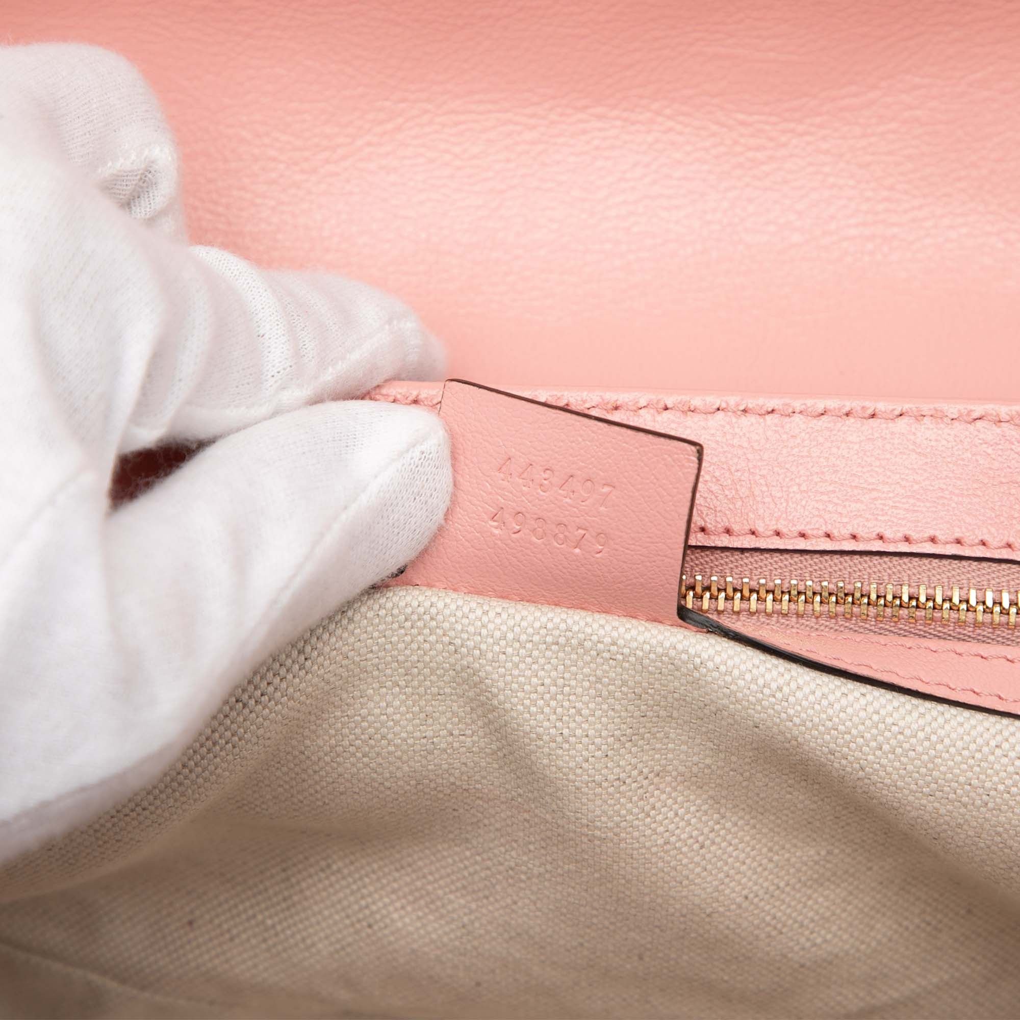 Gucci Medium GG Marmont Matelasse Diagonal Leather Torchon Shoulder Bag Size ONE SIZE - 6 Thumbnail
