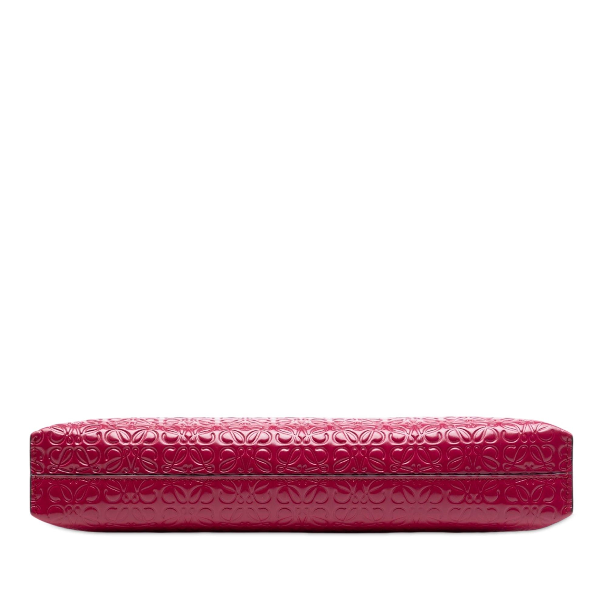 Loewe Embossed Calfskin Anagram Repeat T Pouch Size ONE SIZE - 3 Thumbnail