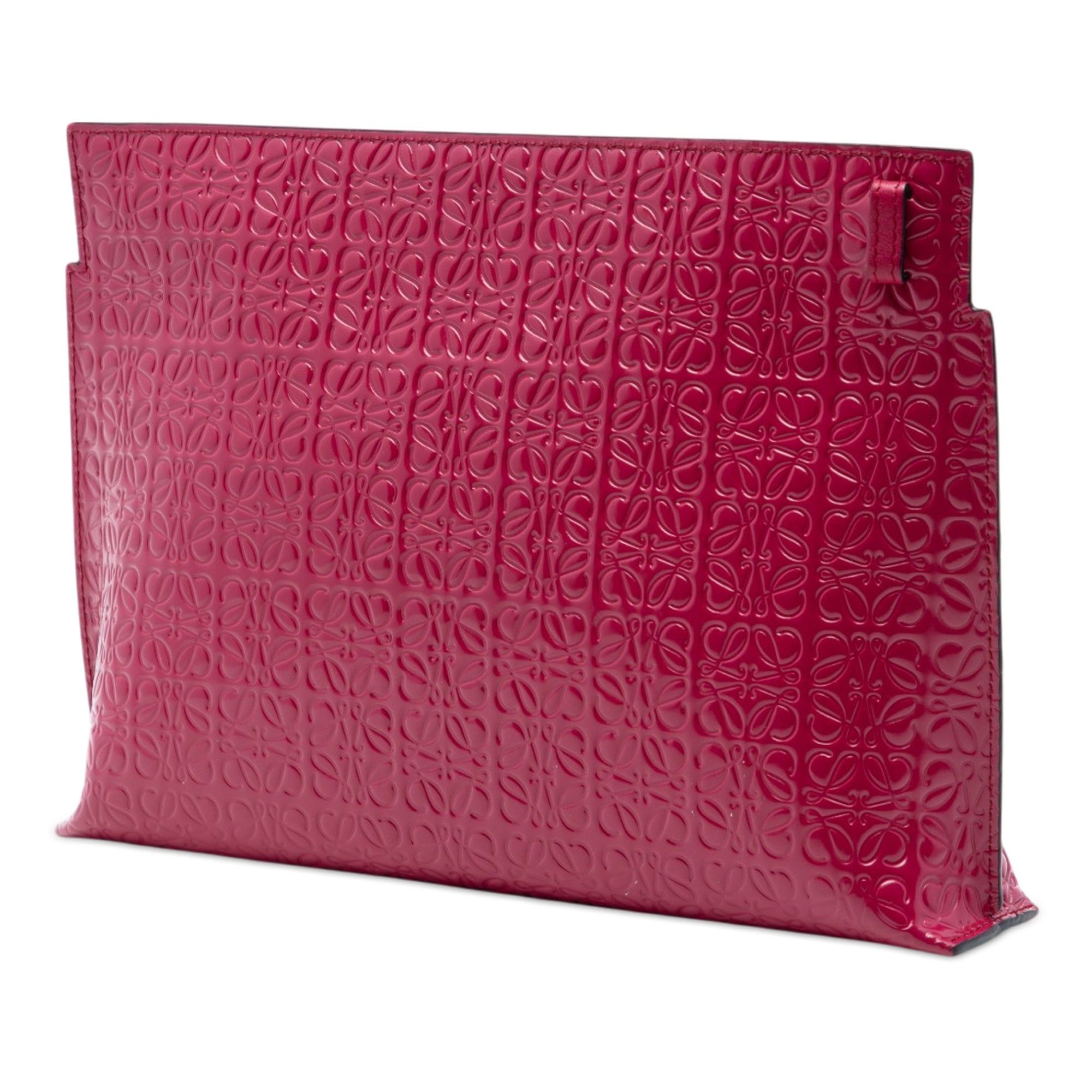 Loewe Embossed Calfskin Anagram Repeat T Pouch Size ONE SIZE - 2 Thumbnail