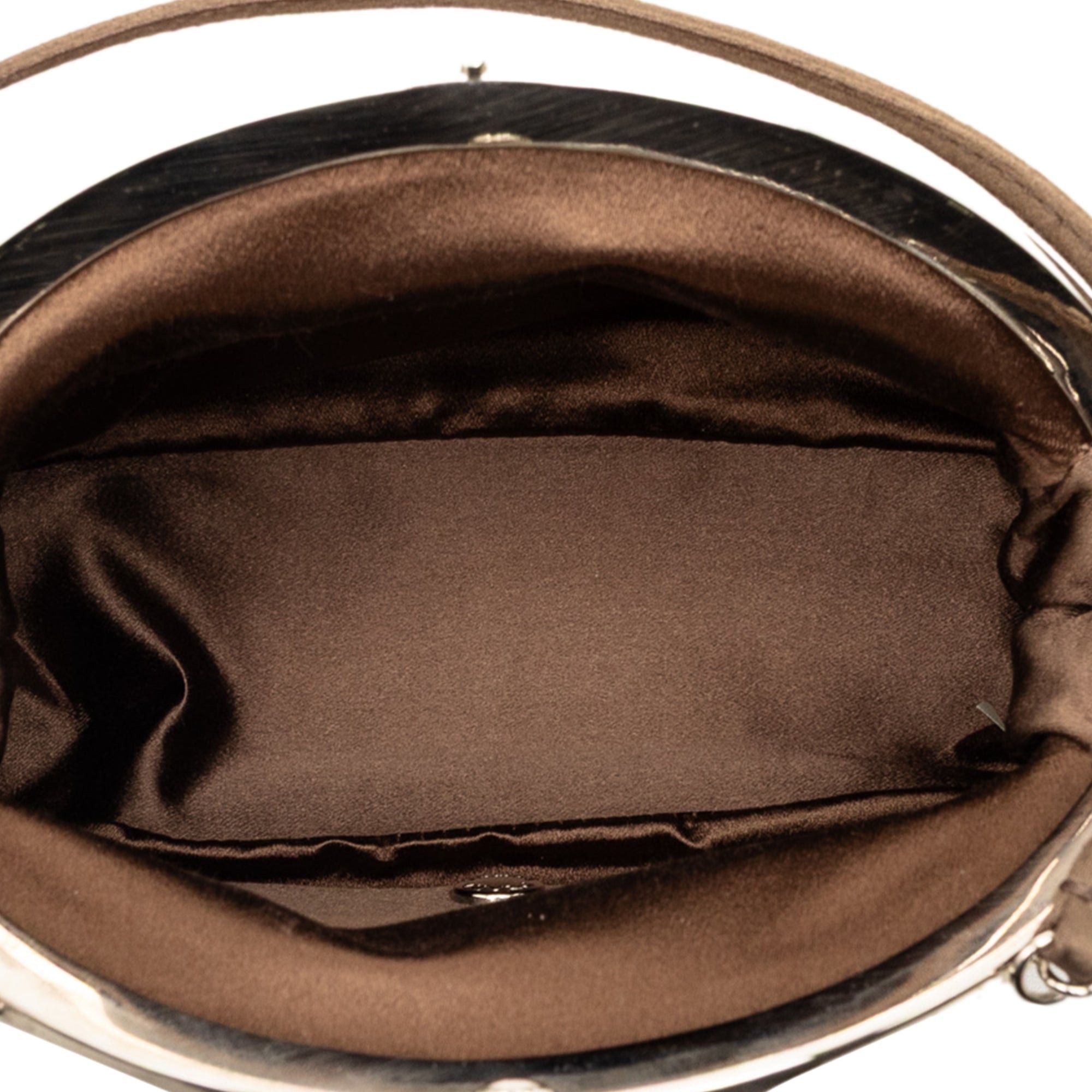 Prada Satin Kiss Lock Handbag Size ONE SIZE - 4 Thumbnail