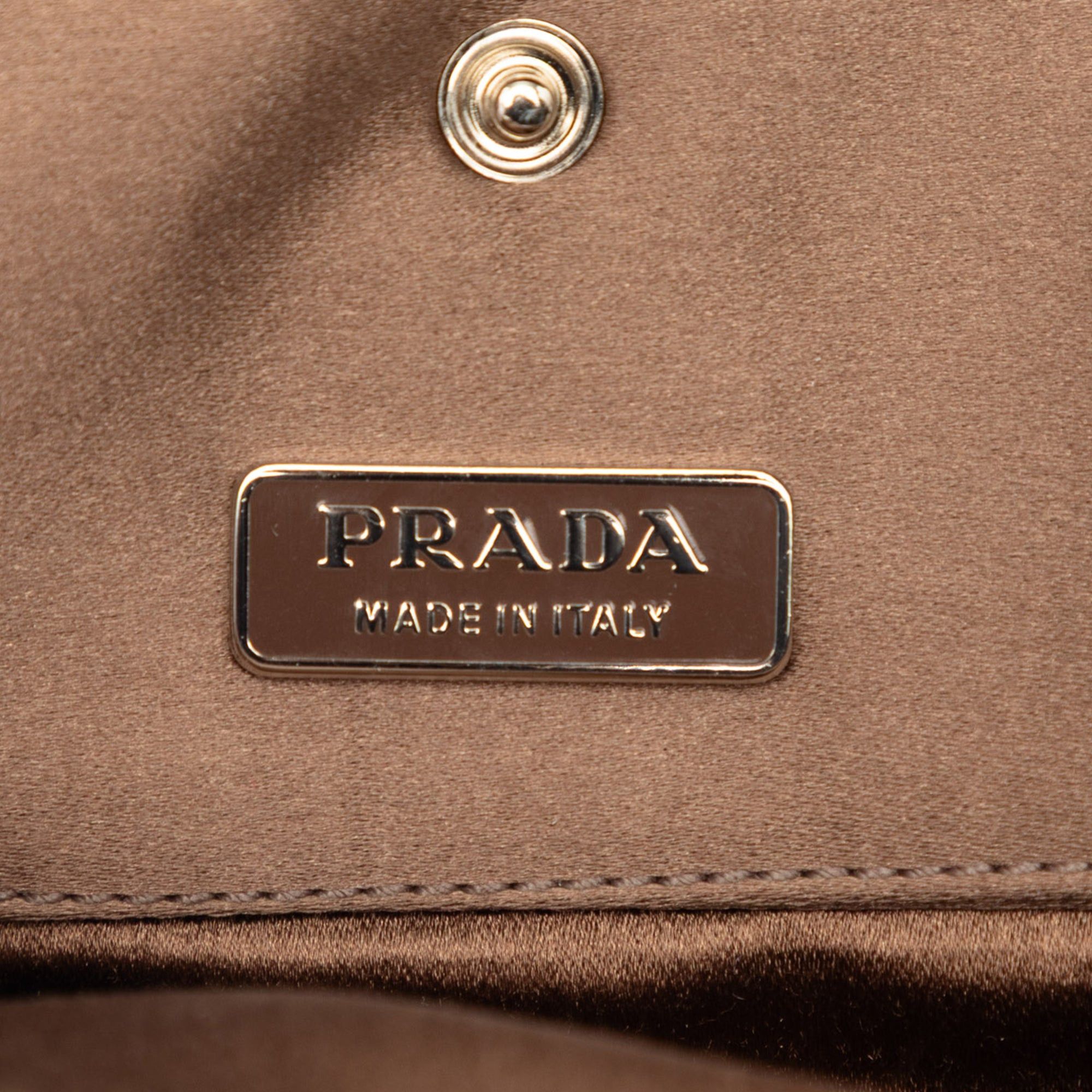 Prada Satin Kiss Lock Handbag Size ONE SIZE - 5 Thumbnail