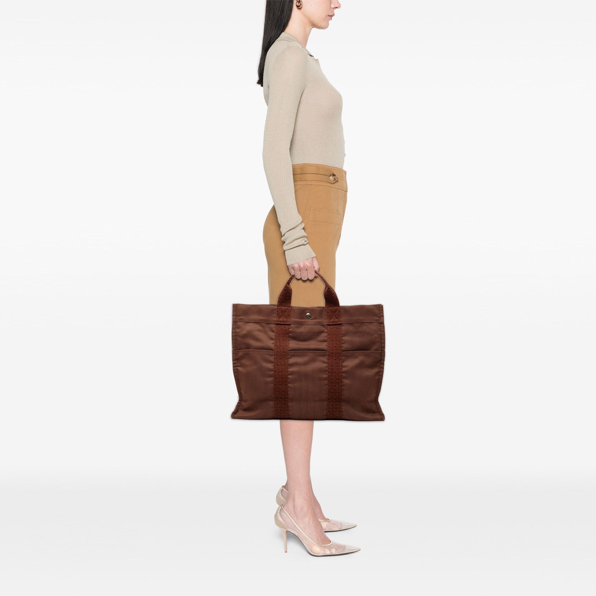 Hermes Canvas Herline GM Size ONE SIZE - 6 Thumbnail