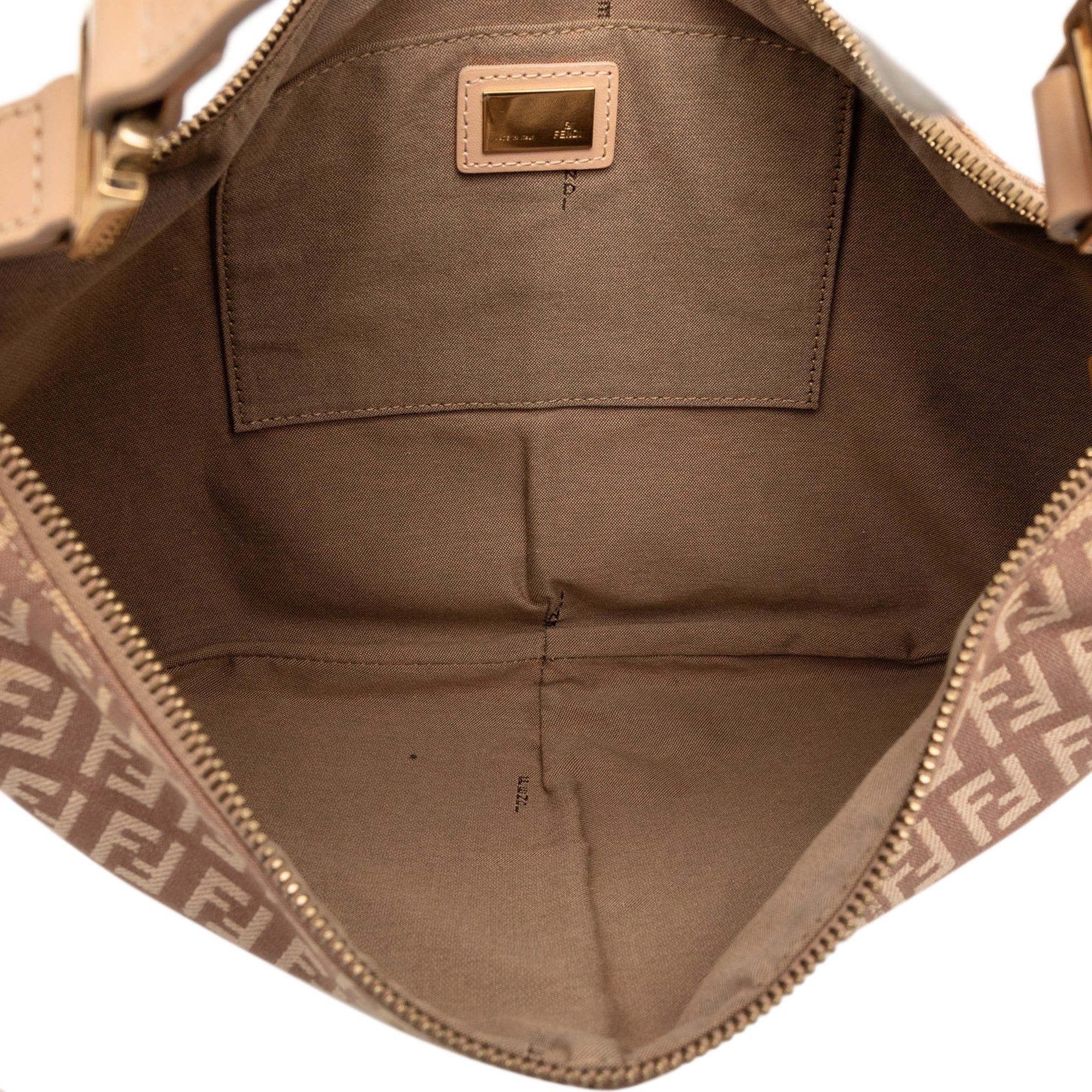 Fendi Zucchino Canvas Hobo Size ONE SIZE - 4 Thumbnail