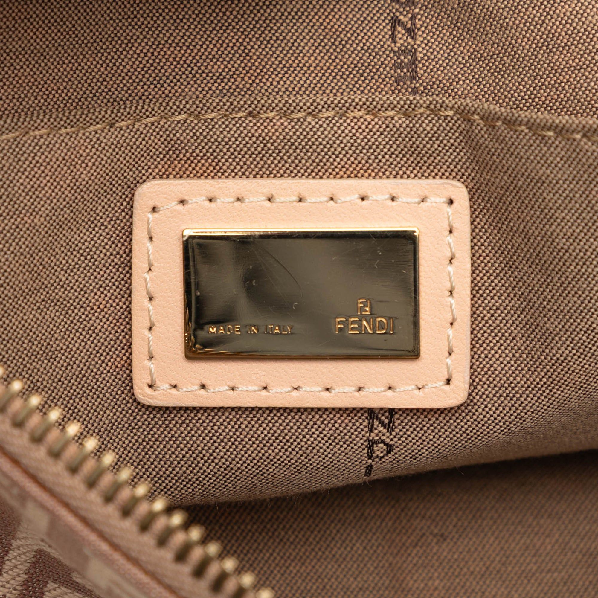 Fendi Zucchino Canvas Hobo Size ONE SIZE - 5 Thumbnail
