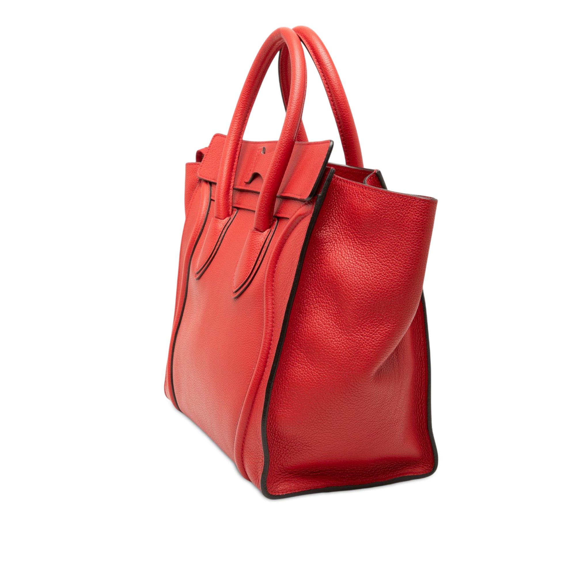 Celine Mini Grained Calfskin Luggage Tote Size ONE SIZE - 2 Thumbnail