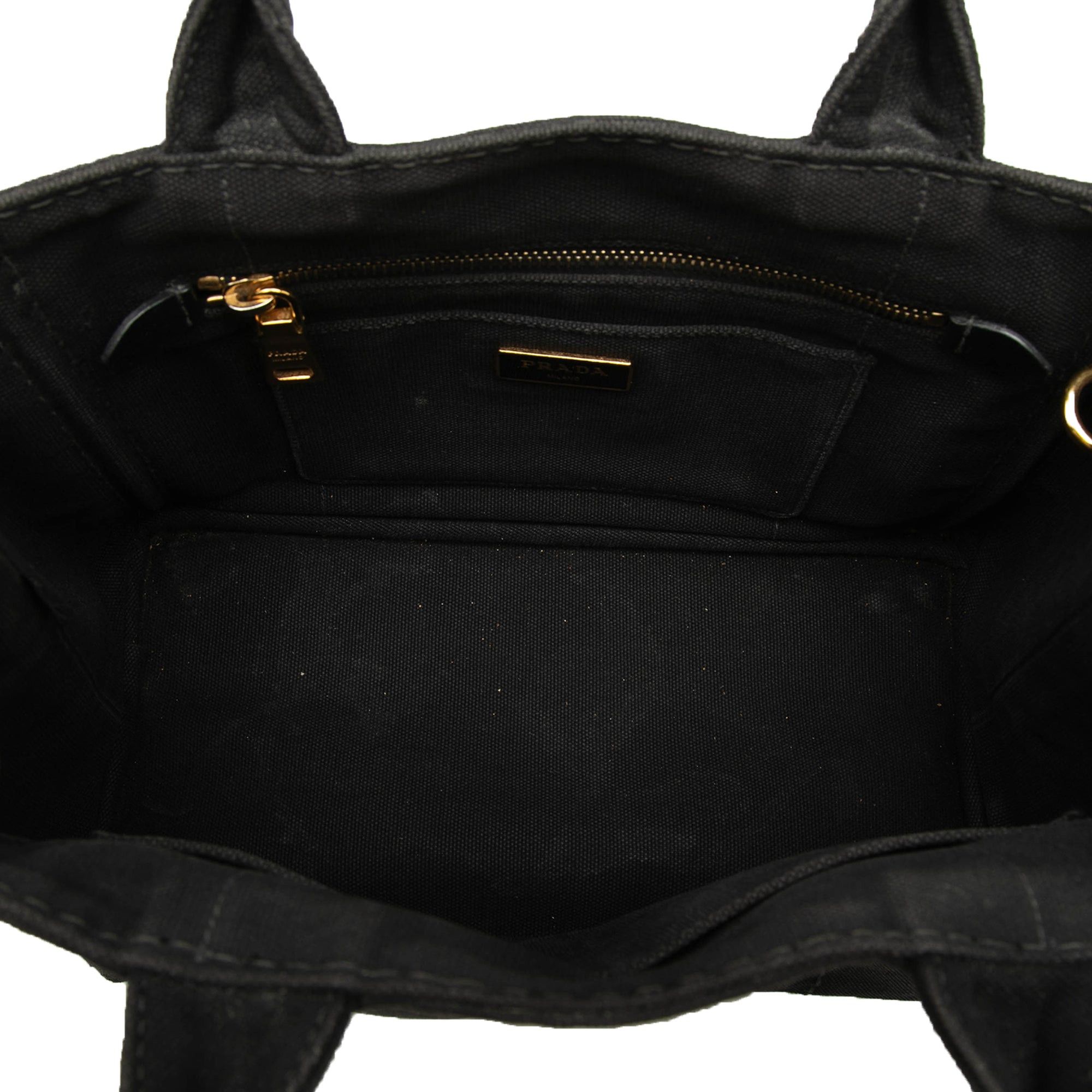 Prada Small Canvas Canapa Logo Satchel Size ONE SIZE - 4 Thumbnail