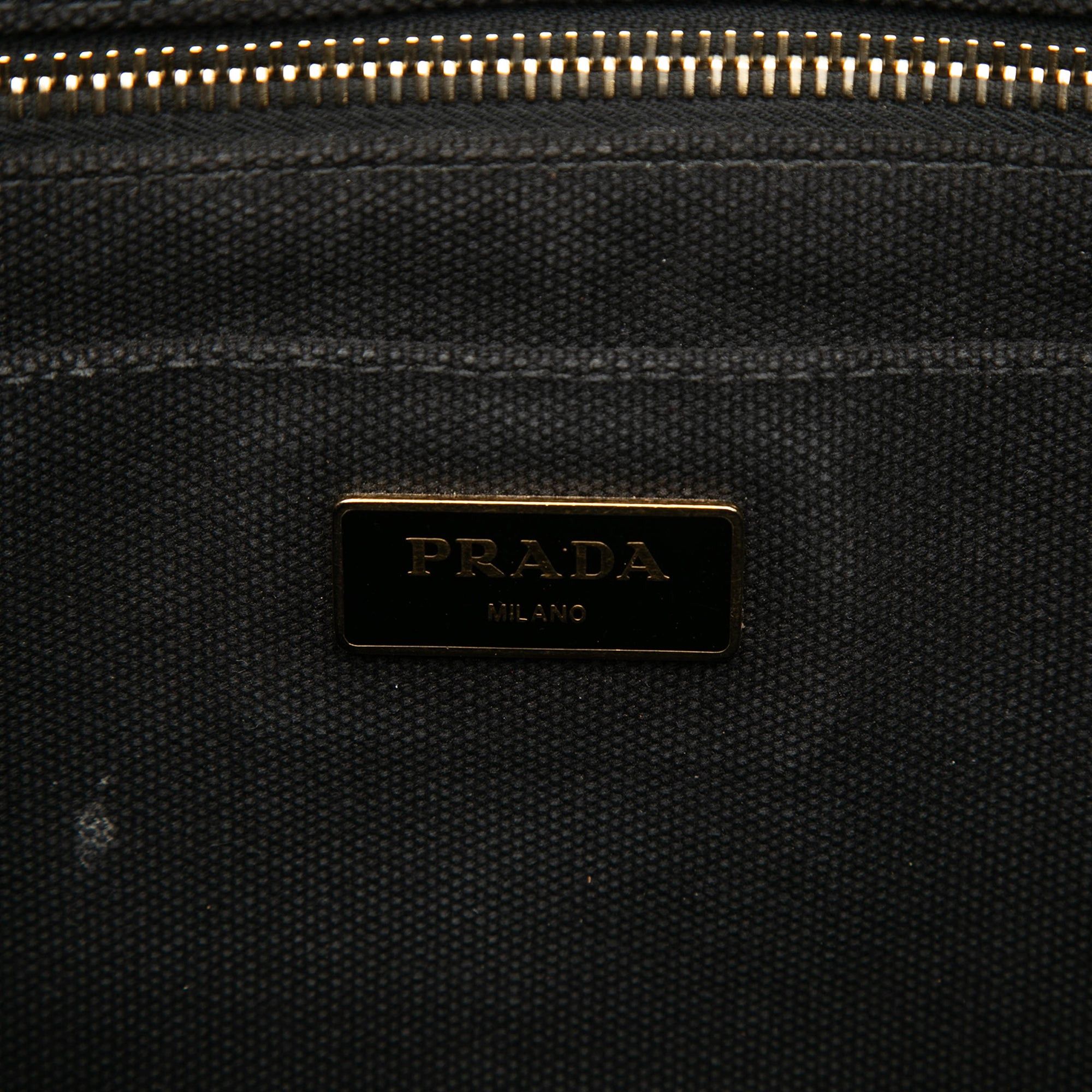 Prada Small Canvas Canapa Logo Satchel Size ONE SIZE - 5 Thumbnail