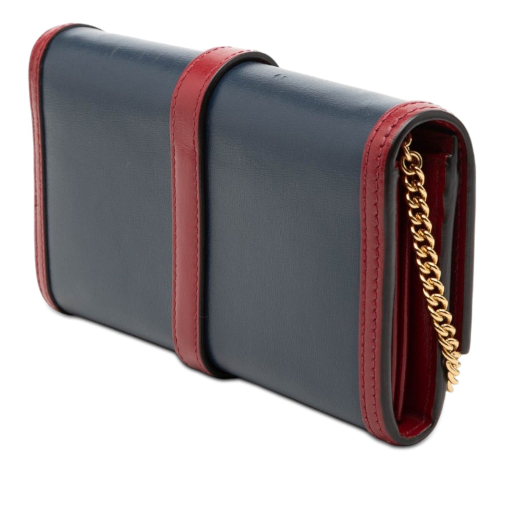 Gucci Bicolor Calfskin Jackie 1961 Wallet On Chain Size ONE SIZE - 2 Thumbnail