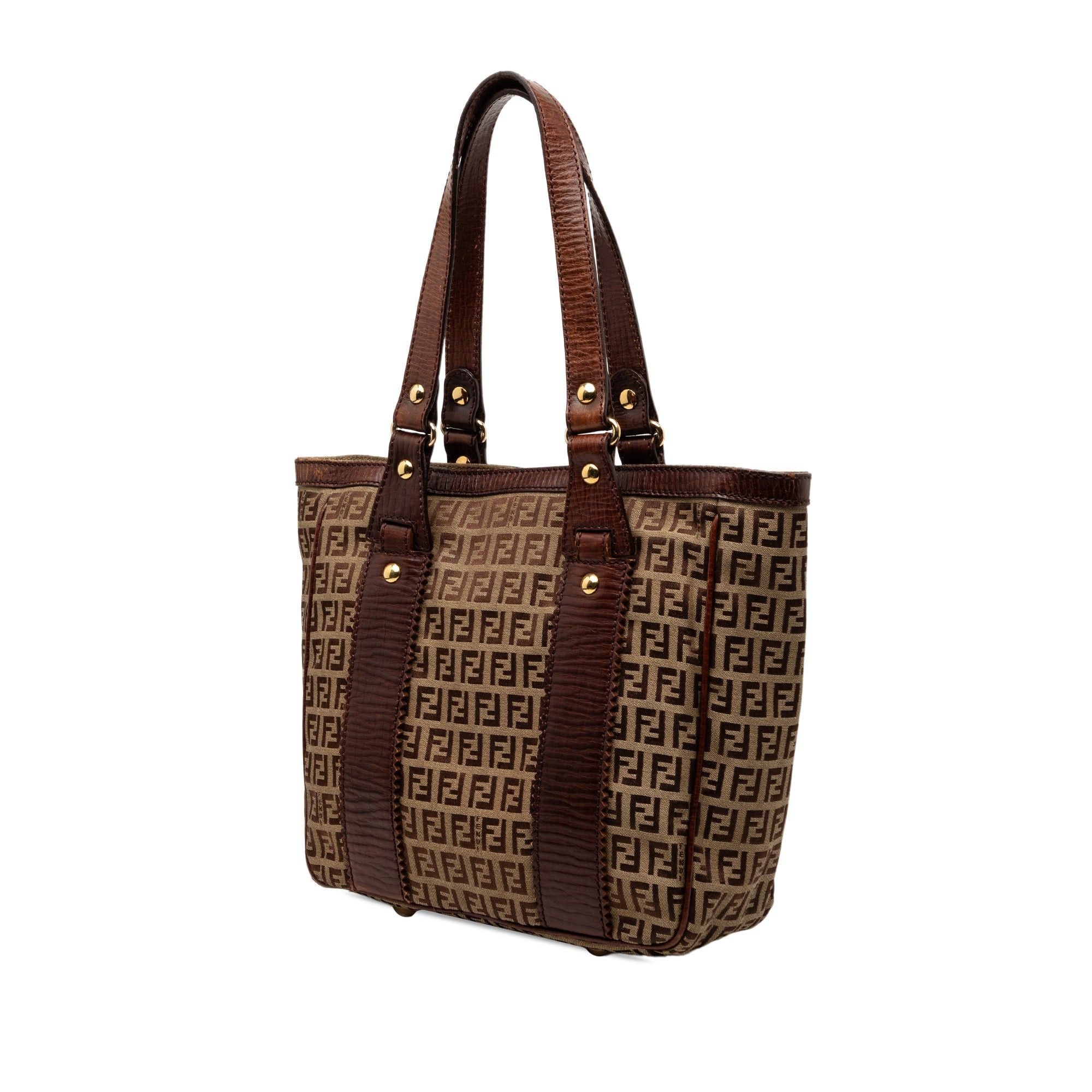 Fendi Zucchino Canvas Tote Size ONE SIZE - 2 Thumbnail