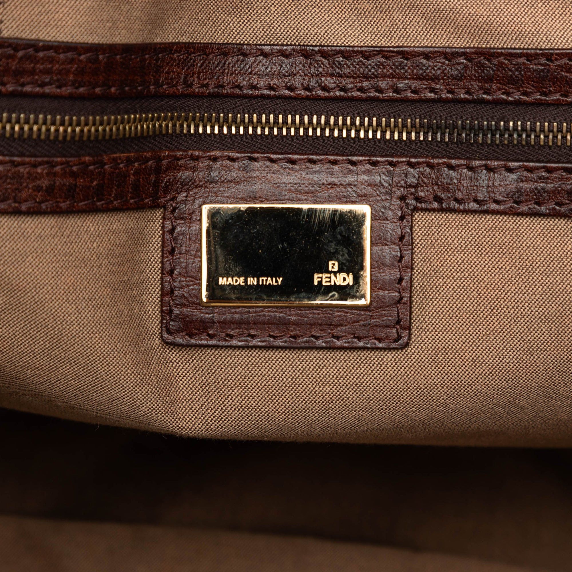 Fendi Zucchino Canvas Tote Size ONE SIZE - 5 Thumbnail