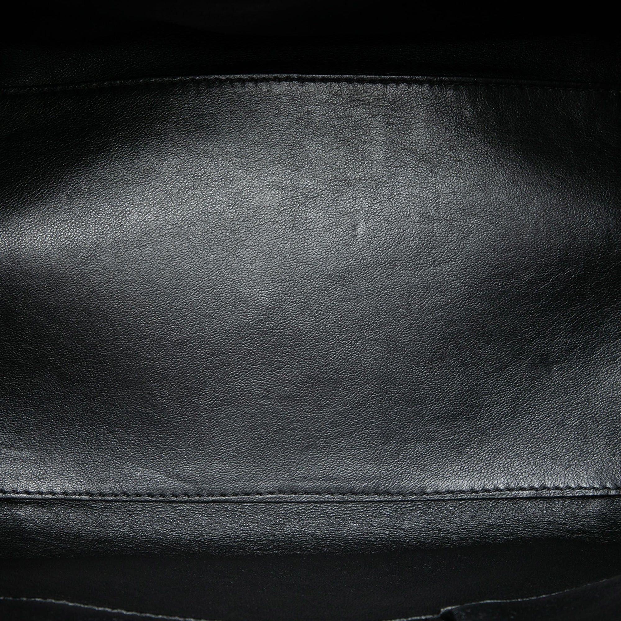 Celine Mini Bicolor Leather Luggage Tote Size ONE SIZE - 4 Thumbnail