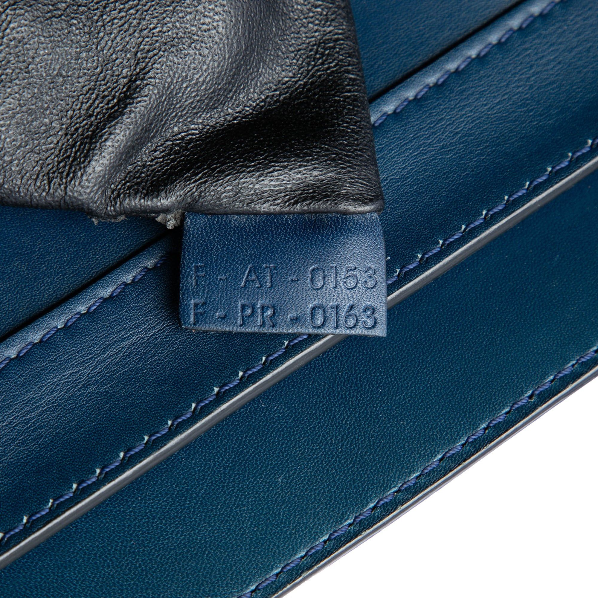 Celine Mini Bicolor Leather Luggage Tote Size ONE SIZE - 5 Thumbnail