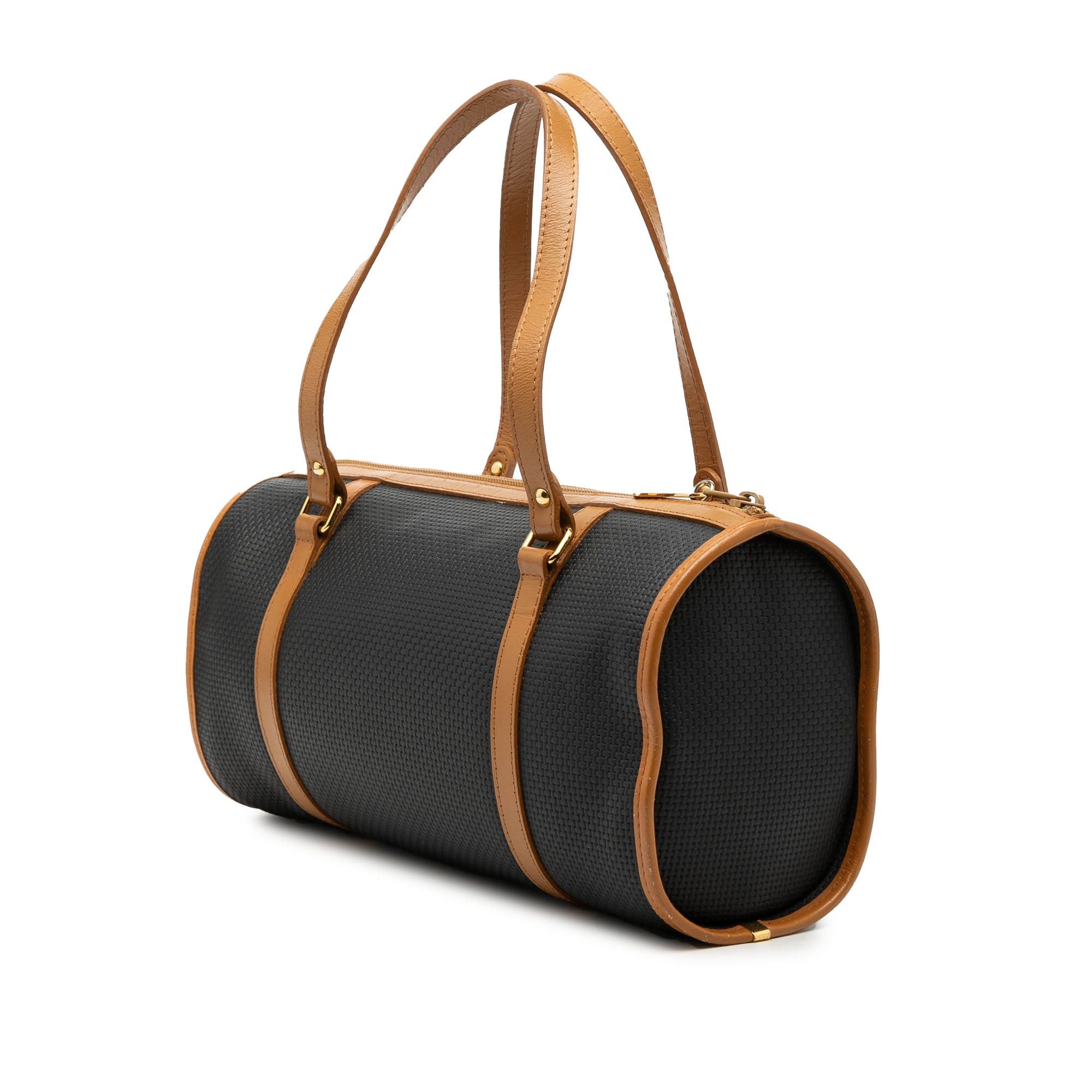 Saint Laurent Paris Weave Canvas Boston Bag Size ONE SIZE - 2 Thumbnail