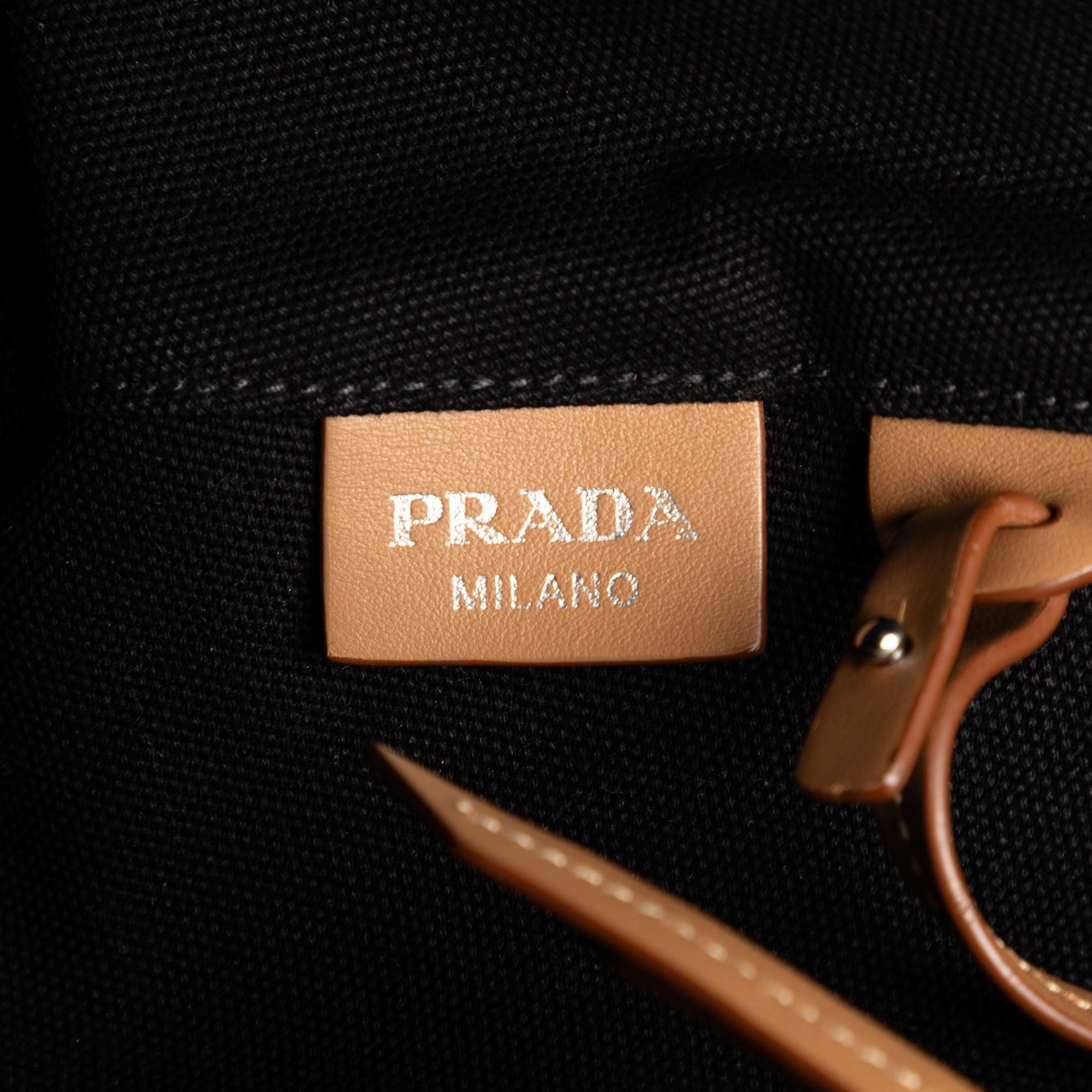Prada Canvas Canapa Logo Satchel Size ONE SIZE - 5 Thumbnail