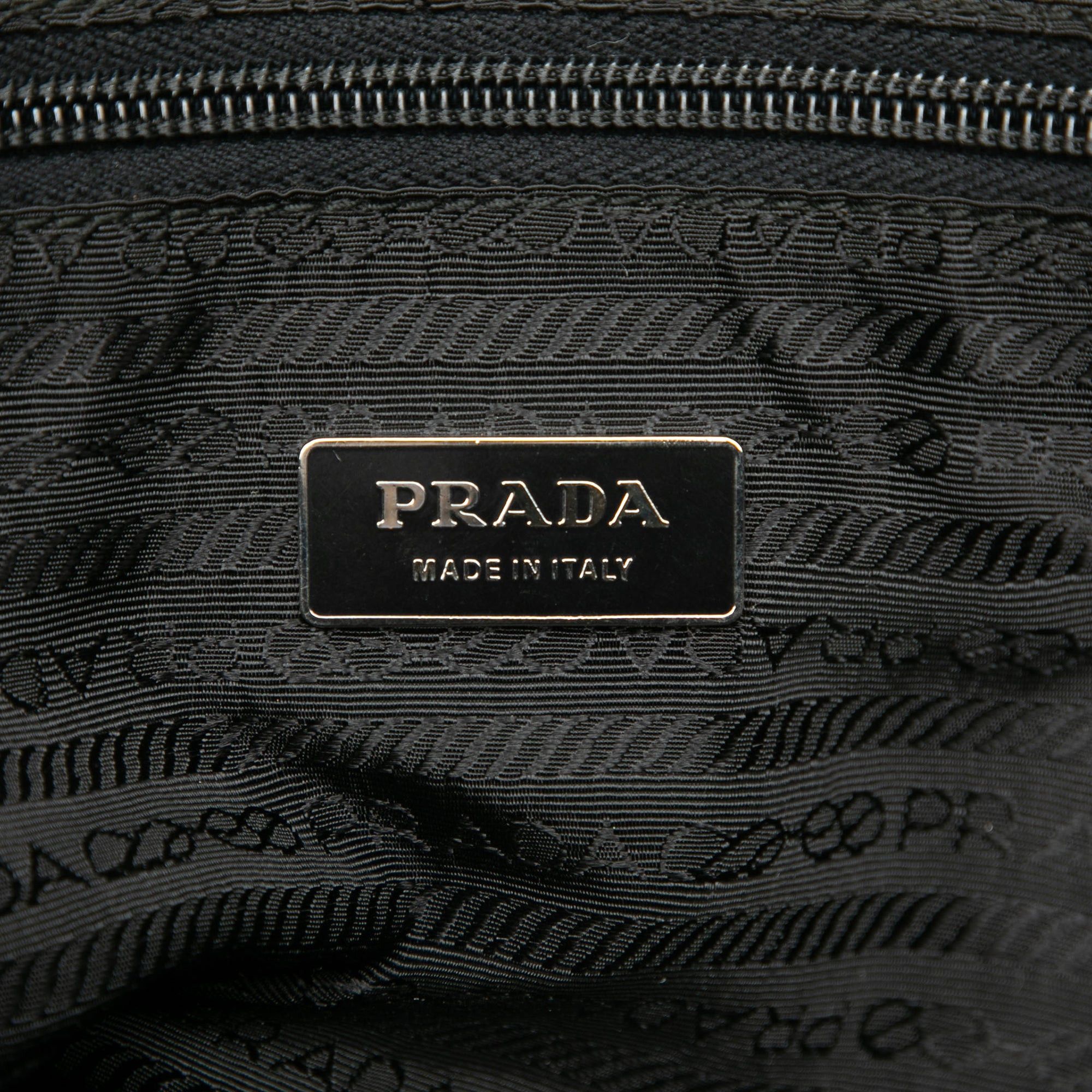Prada Soft Calf Trimmed Tessuto Bauletto Bag Size ONE SIZE - 5 Thumbnail