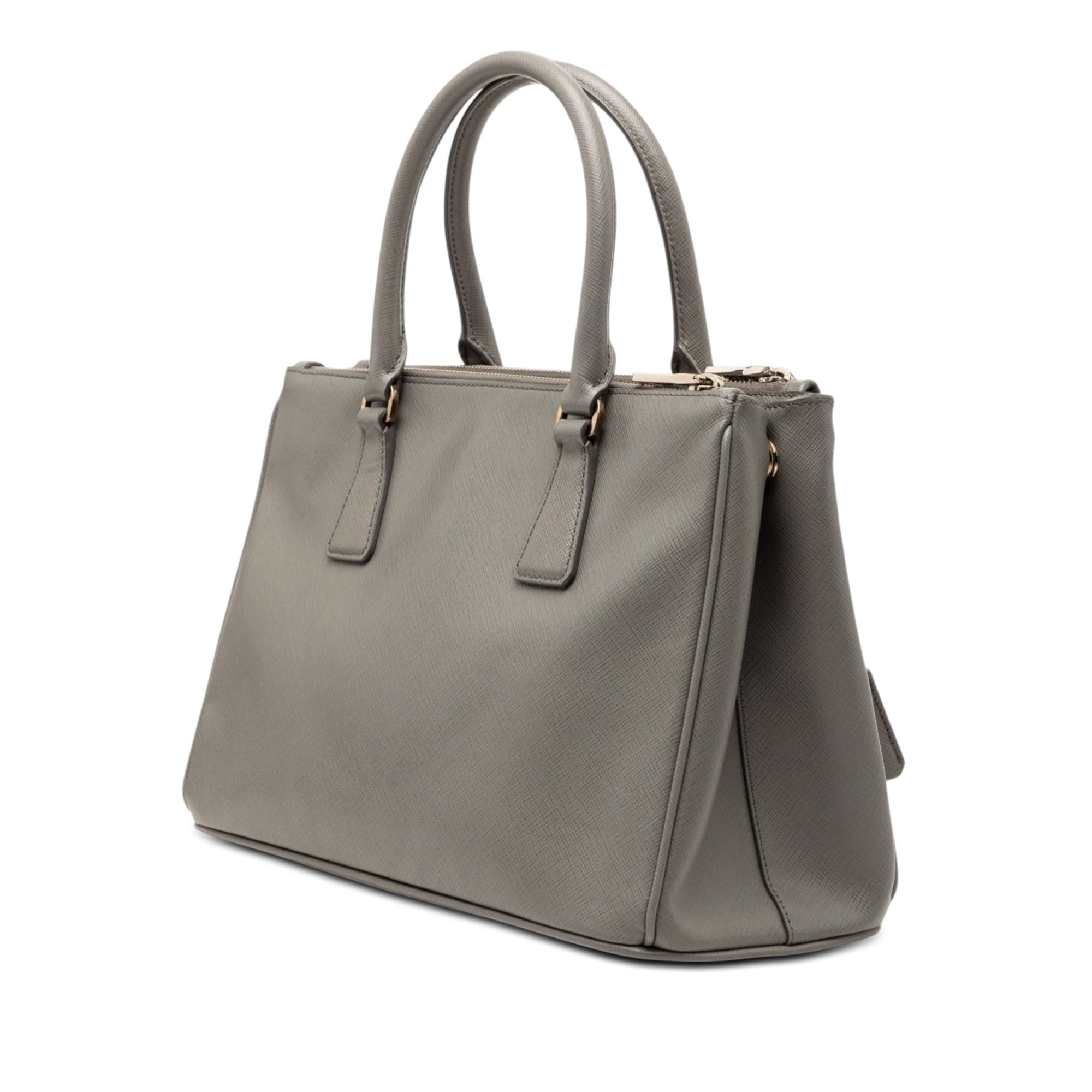 Prada Medium Saffiano Lux Galleria Double Zip Satchel Size ONE SIZE - 2 Thumbnail