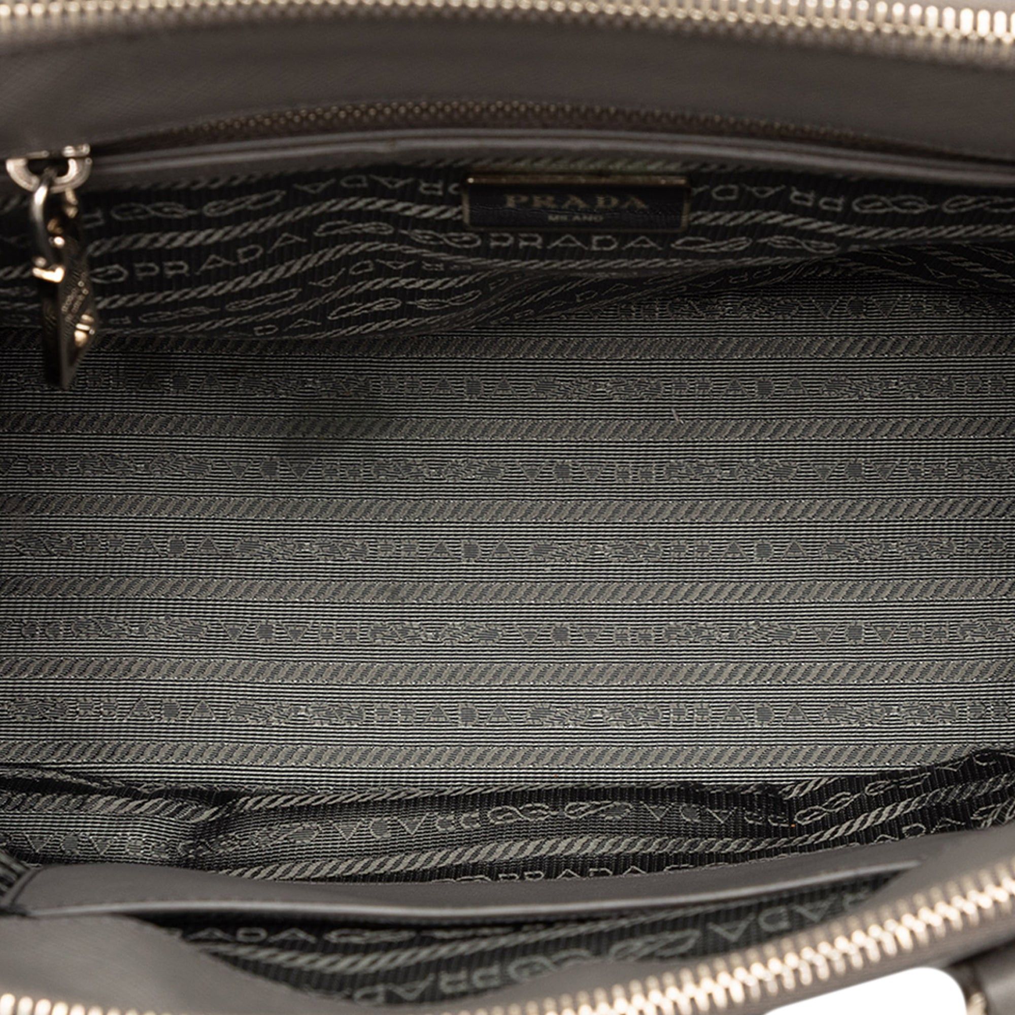 Prada Medium Saffiano Lux Galleria Double Zip Satchel Size ONE SIZE - 4 Thumbnail
