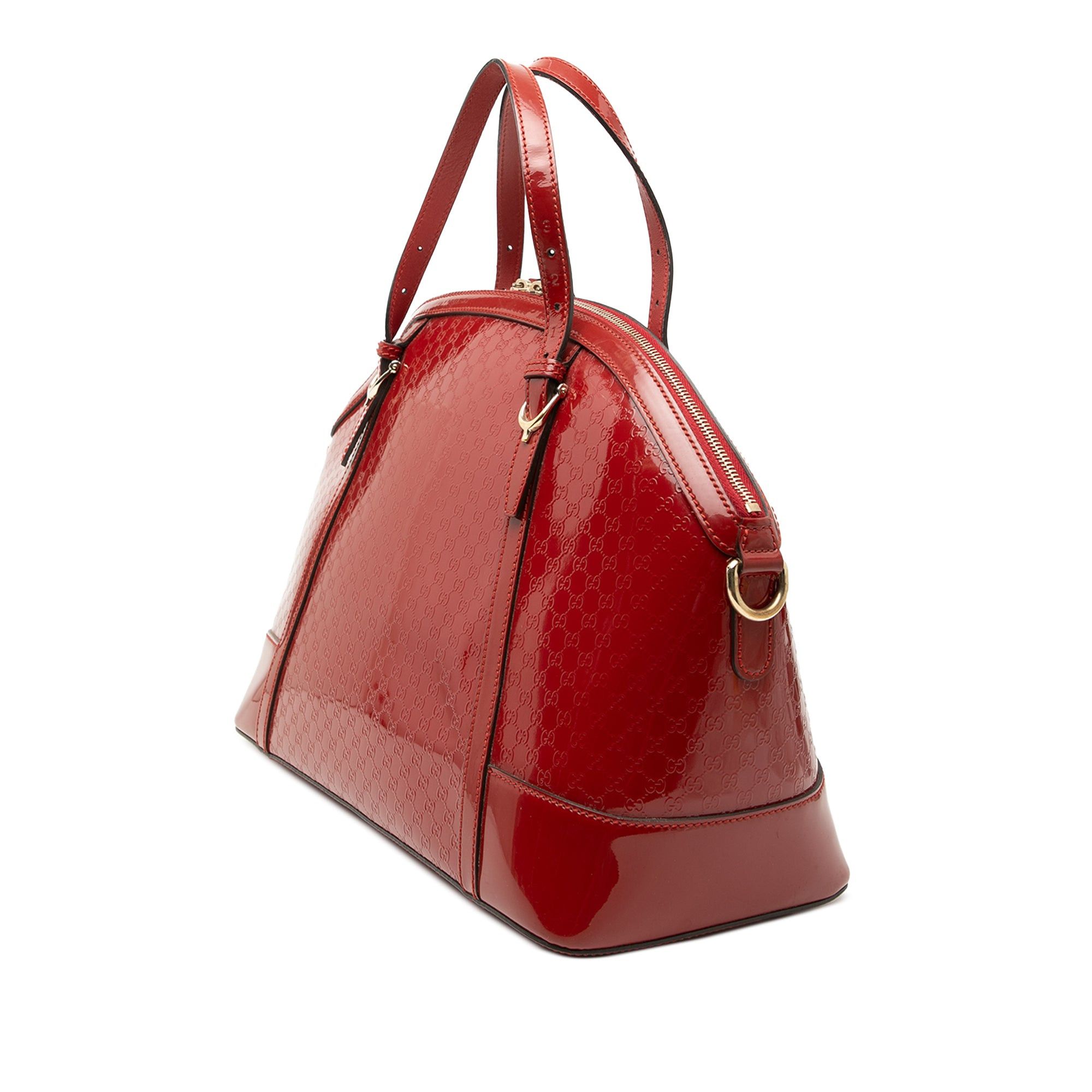 Gucci Large Microguccissima Patent Nice Dome Satchel Size ONE SIZE - 2 Thumbnail