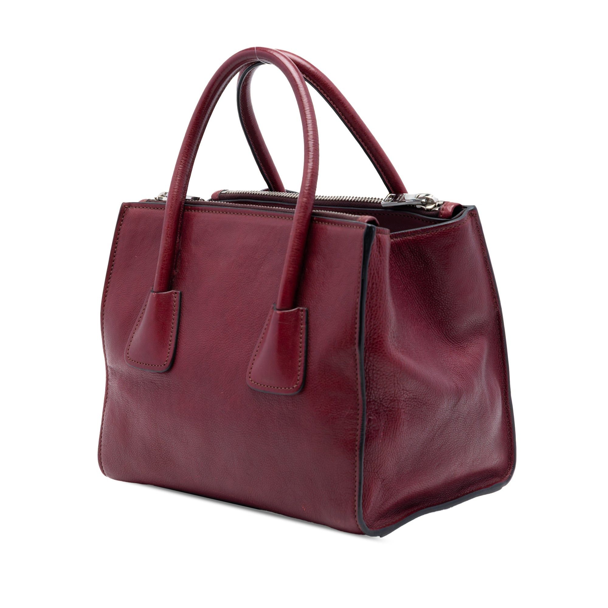 Prada Glace Calf Twin Pocket Satchel Size ONE SIZE - 2 Thumbnail