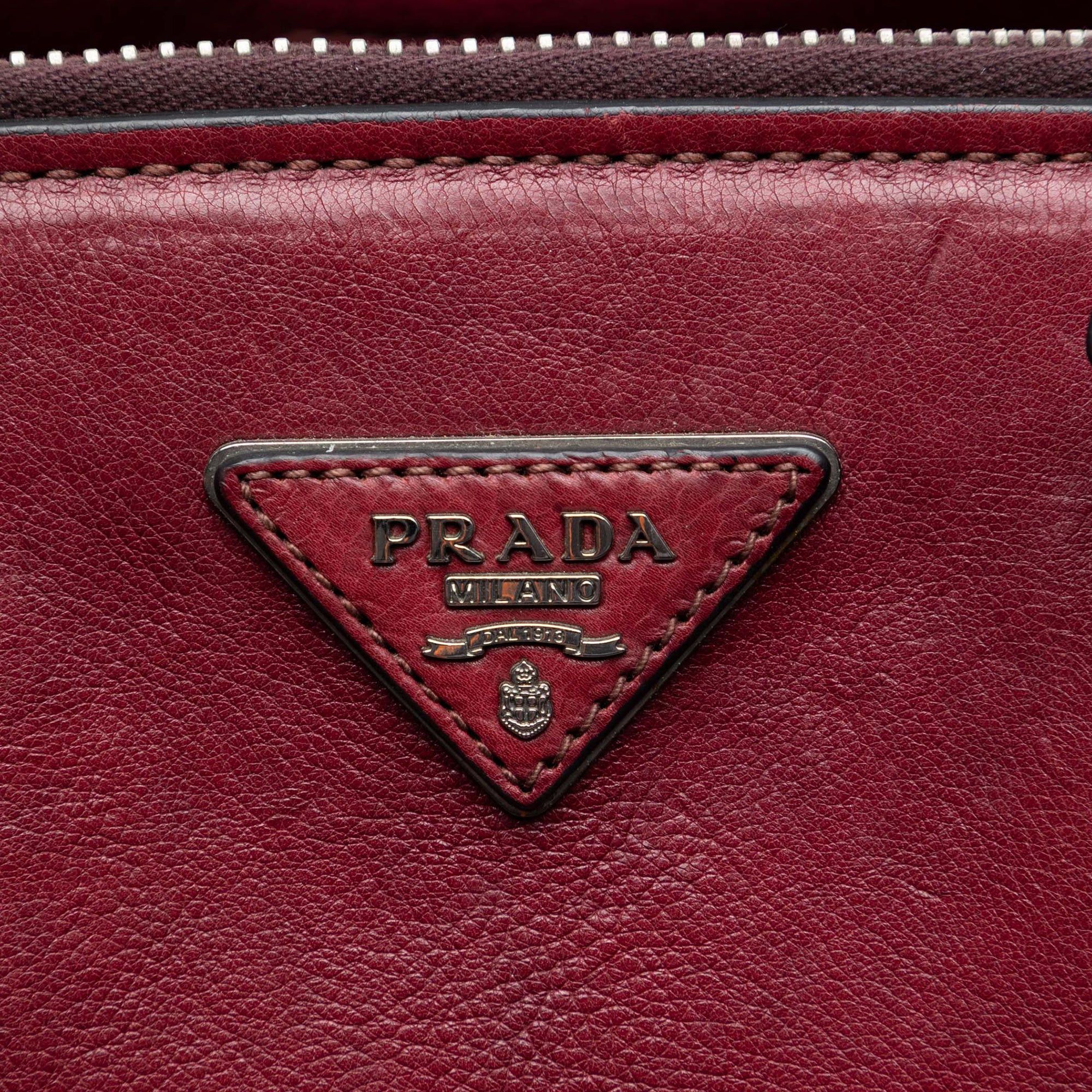 Prada Glace Calf Twin Pocket Satchel Size ONE SIZE - 5 Thumbnail