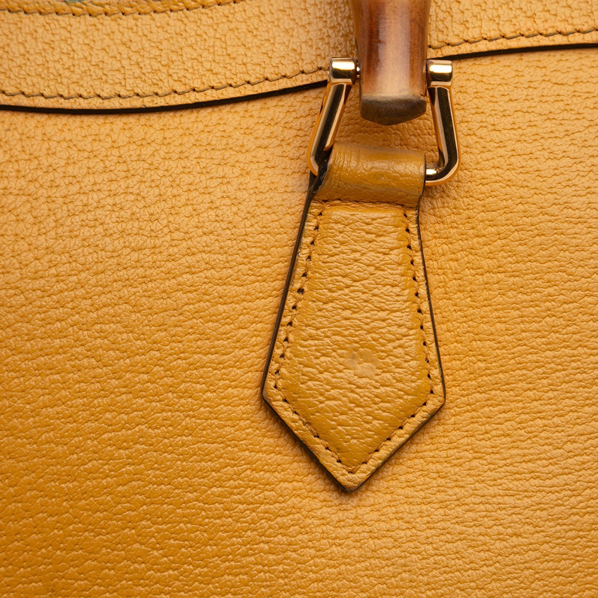 Gucci Medium Leather Bamboo Diana Satchel Size ONE SIZE - 6 Thumbnail