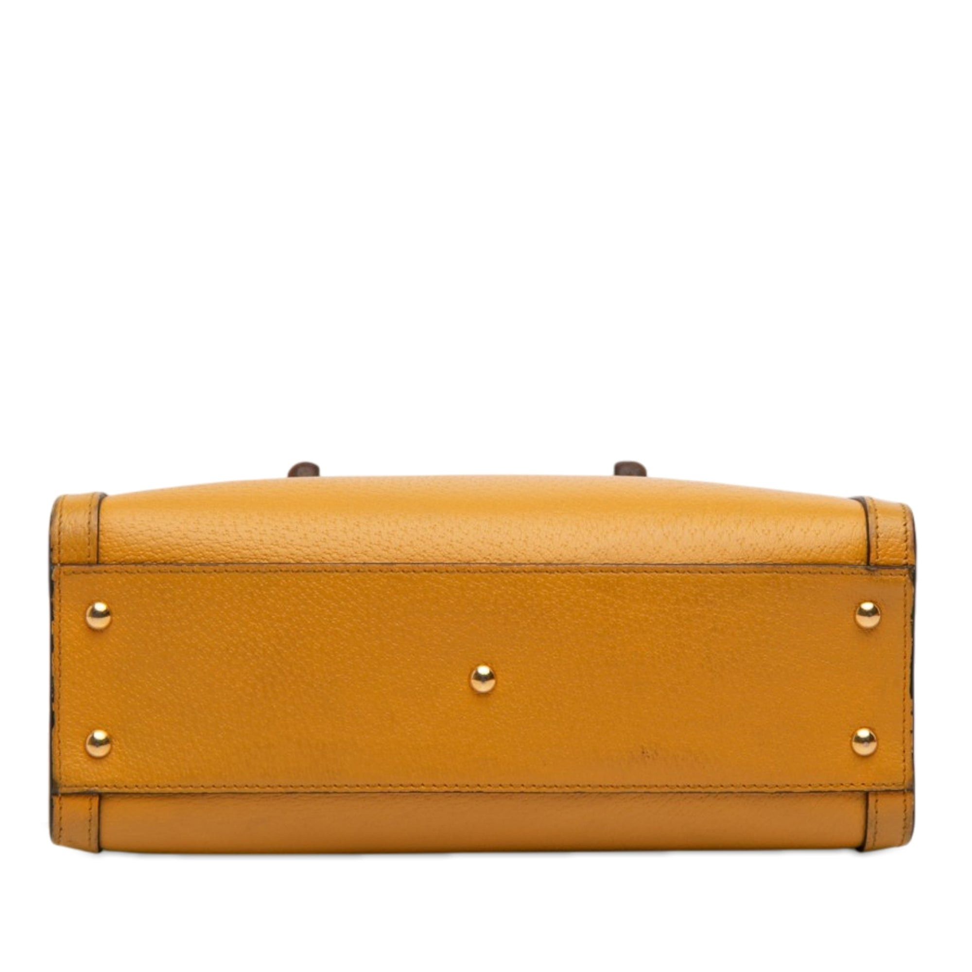 Gucci Medium Leather Bamboo Diana Satchel Size ONE SIZE - 3 Thumbnail