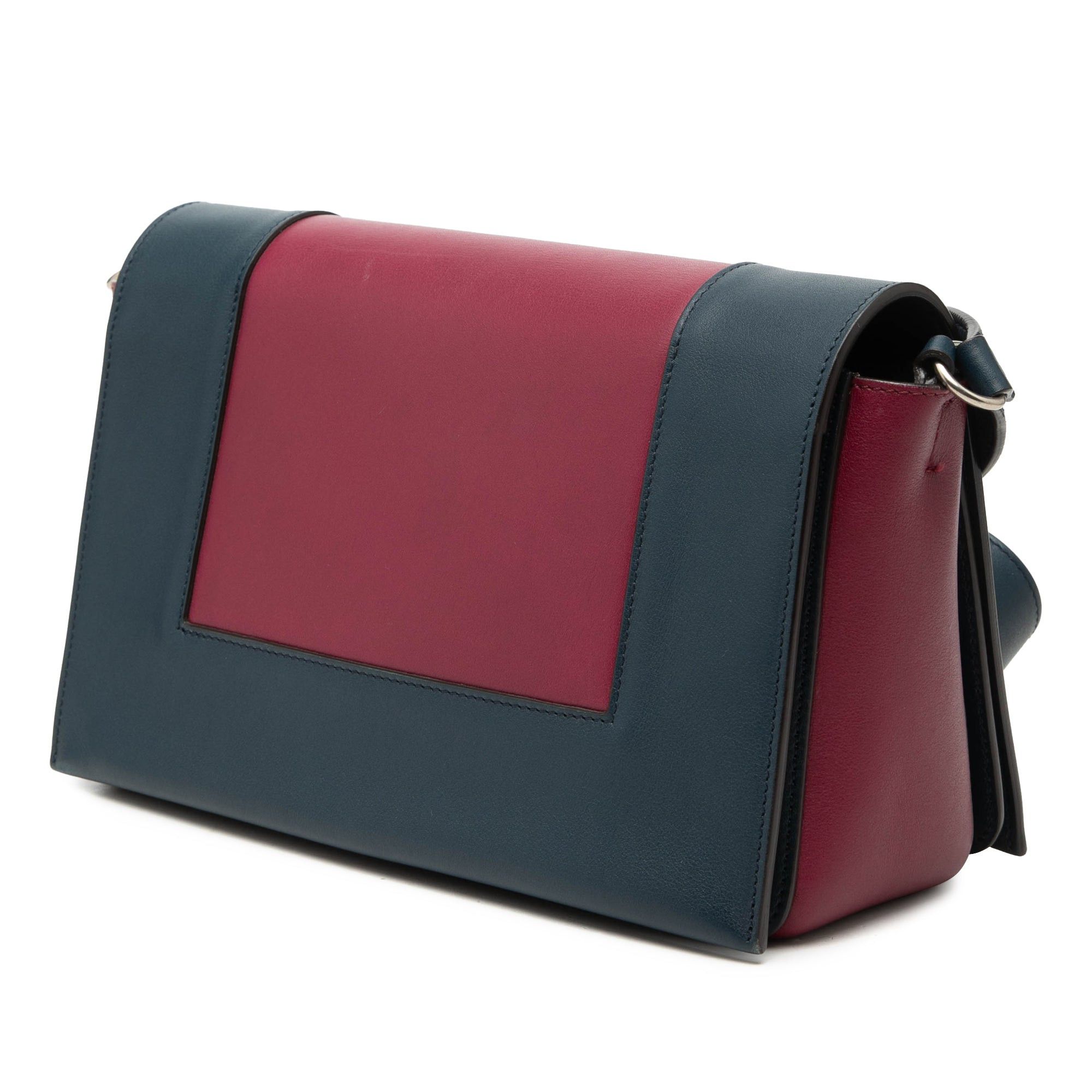 Celine Medium Shiny Smooth Calfskin Frame Shoulder Bag Size ONE SIZE - 2 Thumbnail